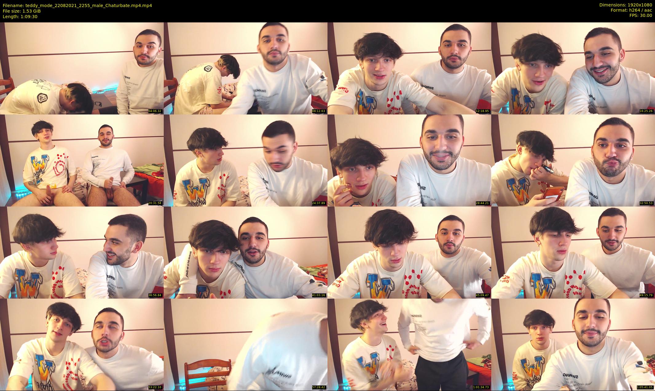 teddy_mode — 70 minute Chaturbate couple cam show recording, 1080p, Aug 22, 2021
