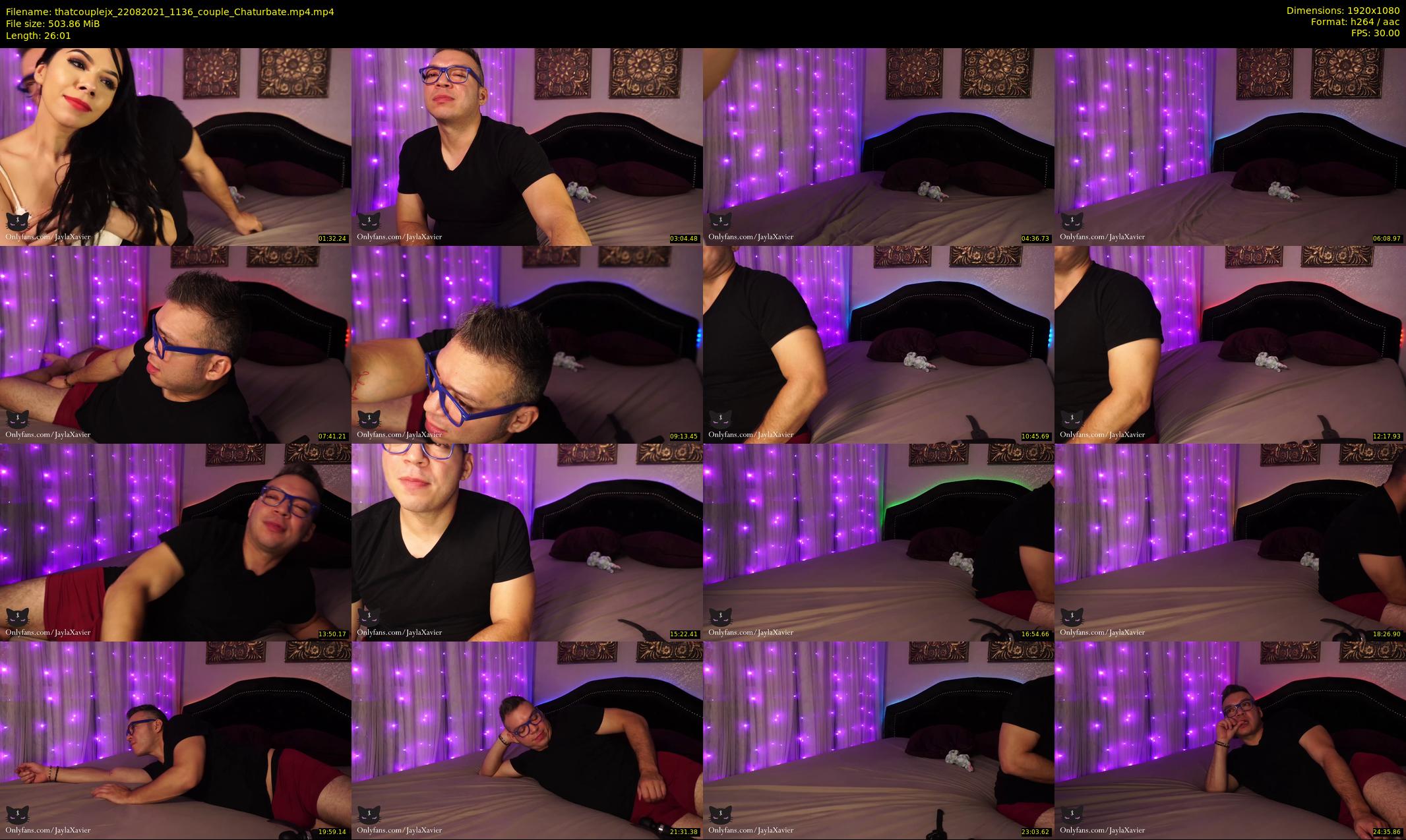 thatcouplejx — 27 minute Chaturbate couple cam show recording, 1080p, Aug 22, 2021