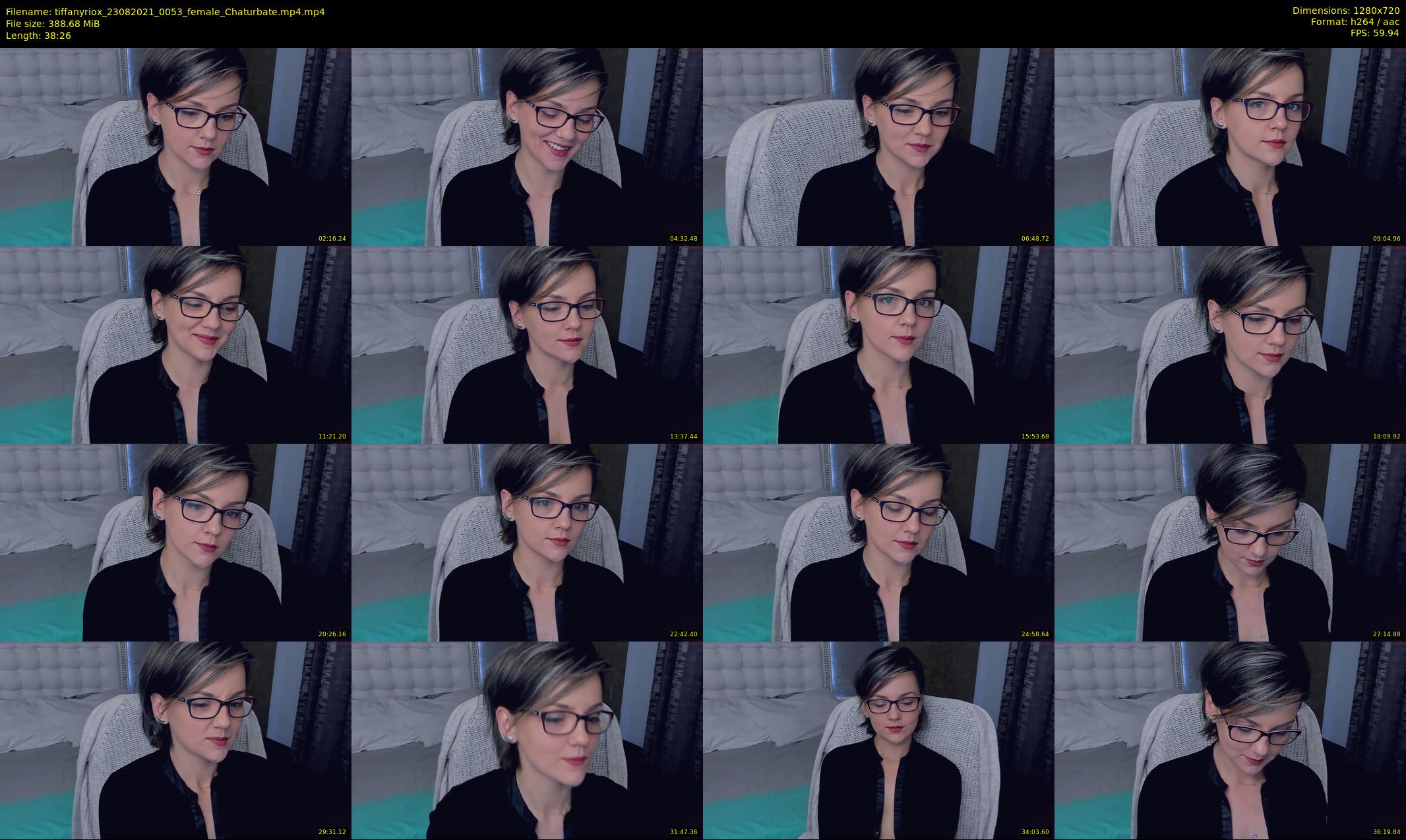 tiffanyriox — 39 minute Chaturbate female cam show recording, 720p, Aug 23, 2021