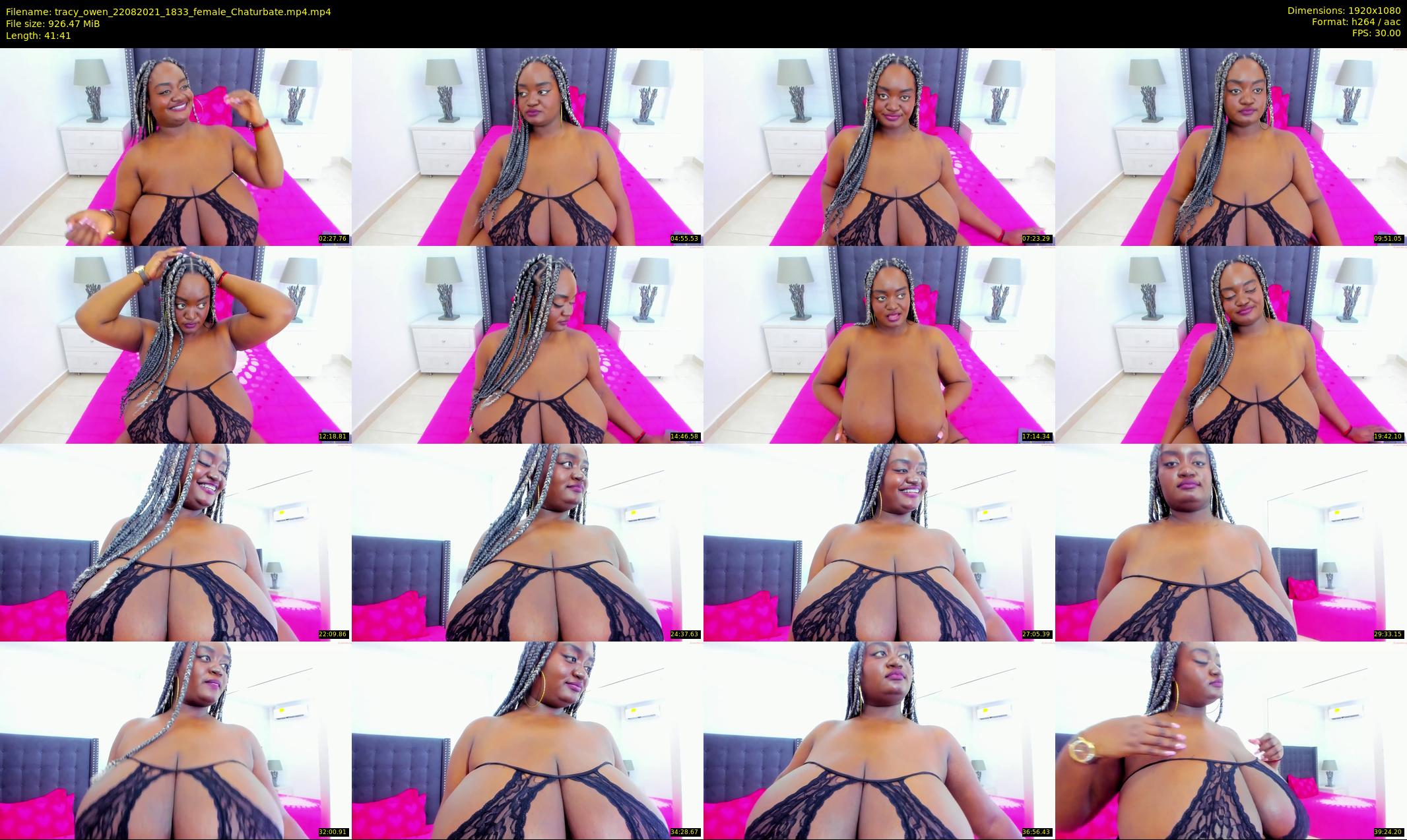 tracy_owen — 42 minute Chaturbate female cam show recording, 1080p, Aug 22, 2021