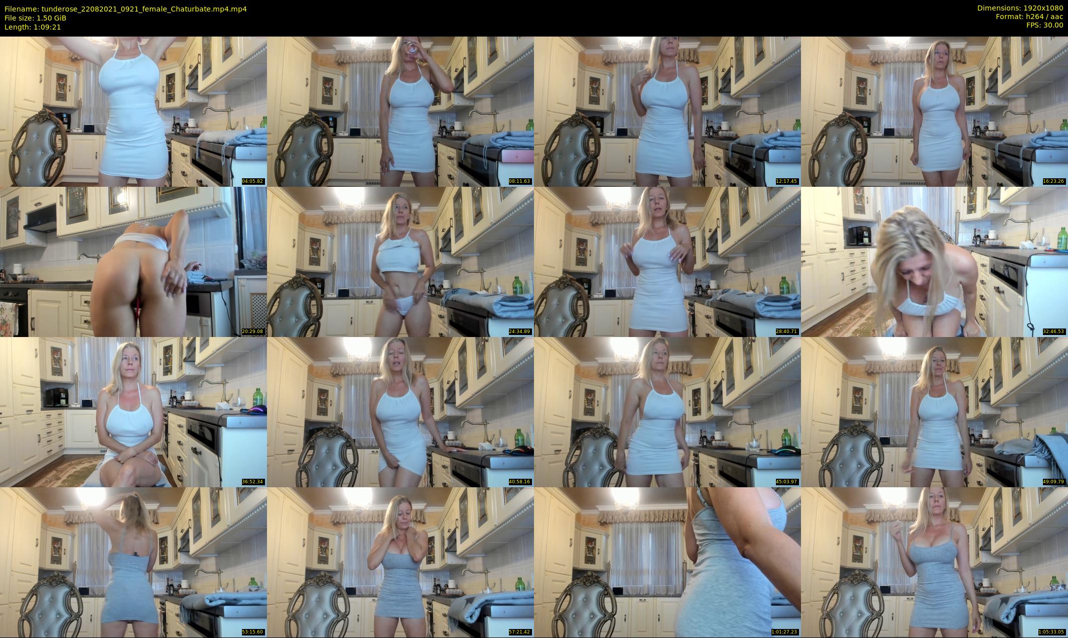 tunderose — 70 minute Chaturbate female cam show recording, 1080p, Aug 22, 2021