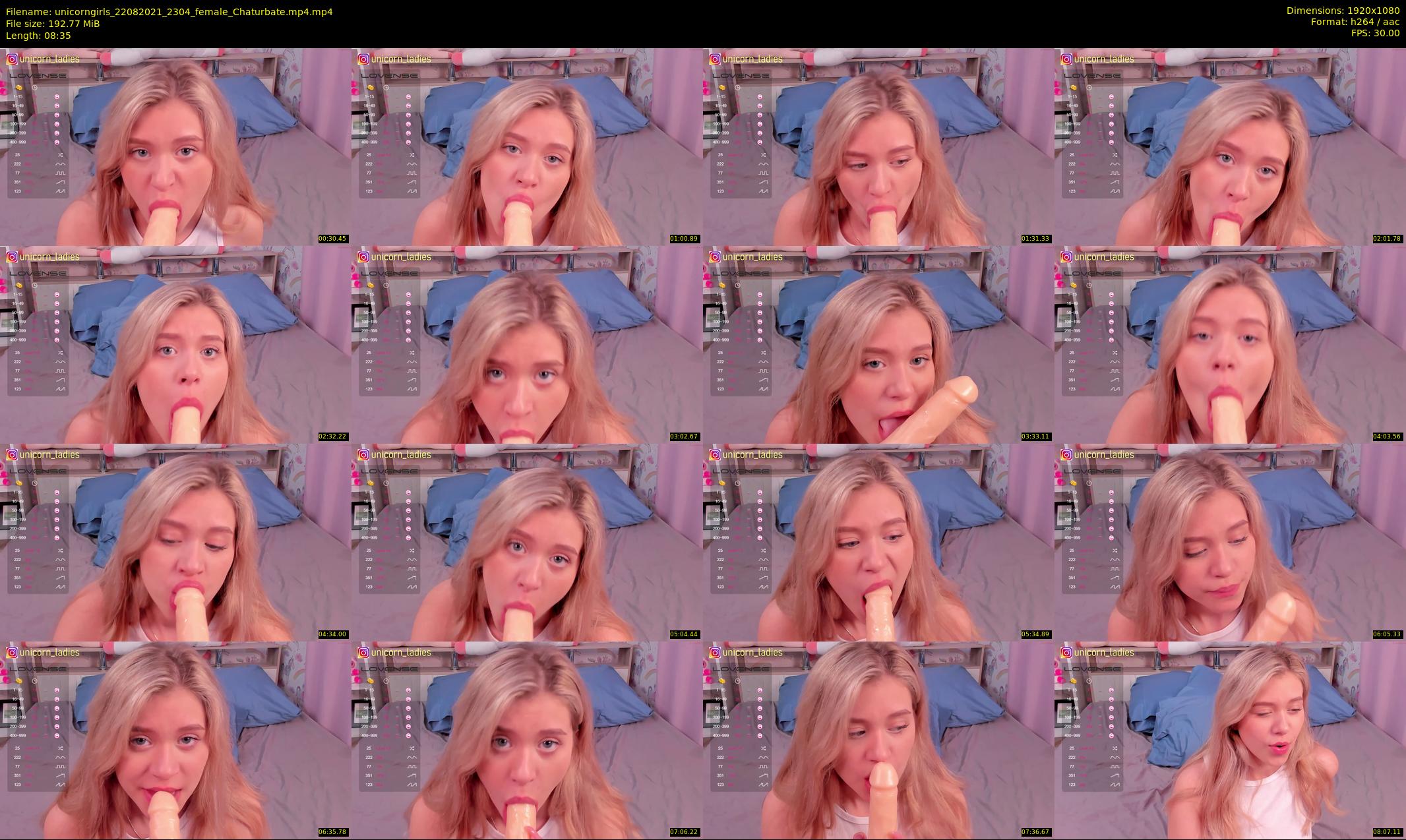 unicorngirls — 9 minute Chaturbate couple cam show recording, 1080p, Aug 22, 2021