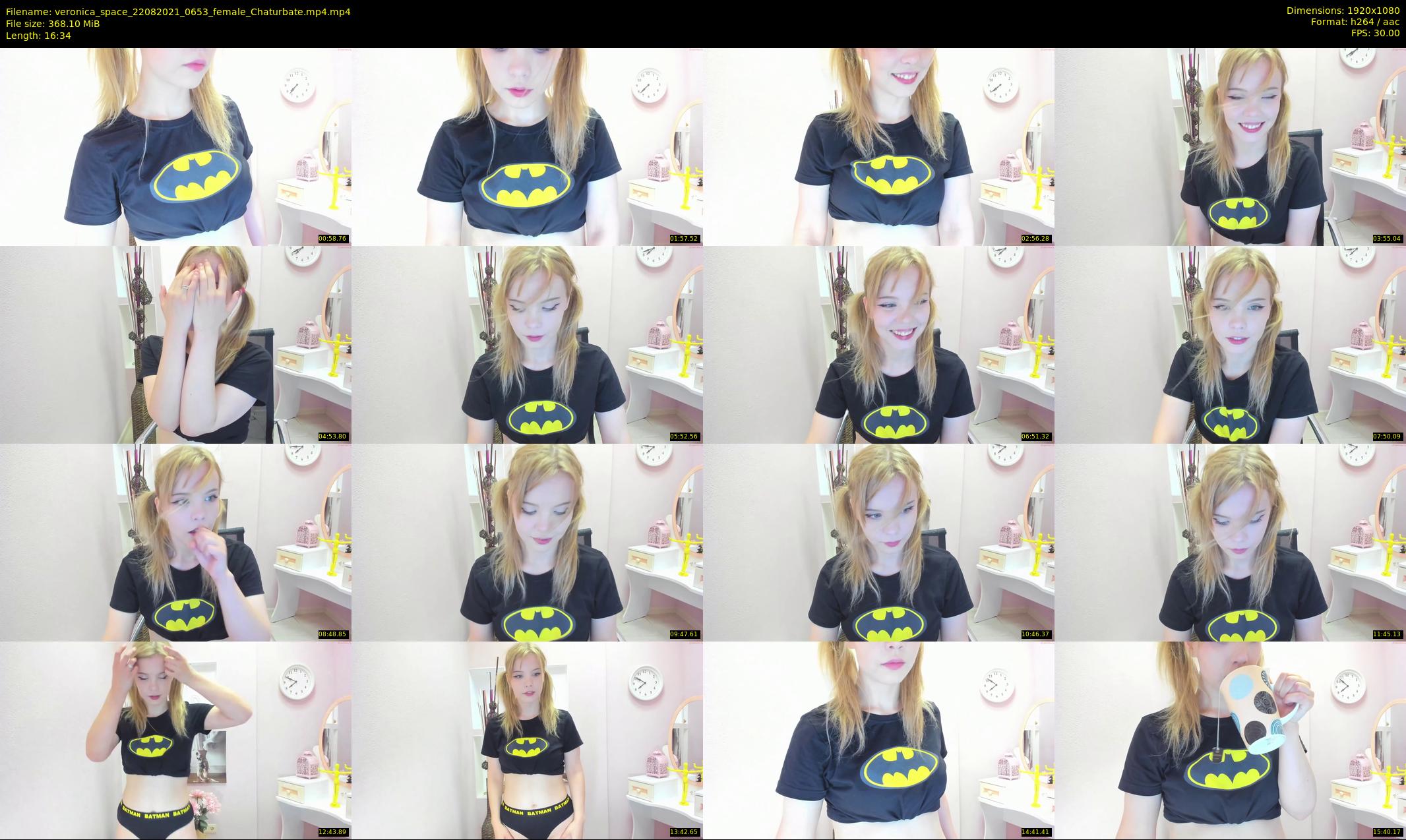 veronica_space — 17 minute Chaturbate female cam show recording, 1080p, Aug 22, 2021