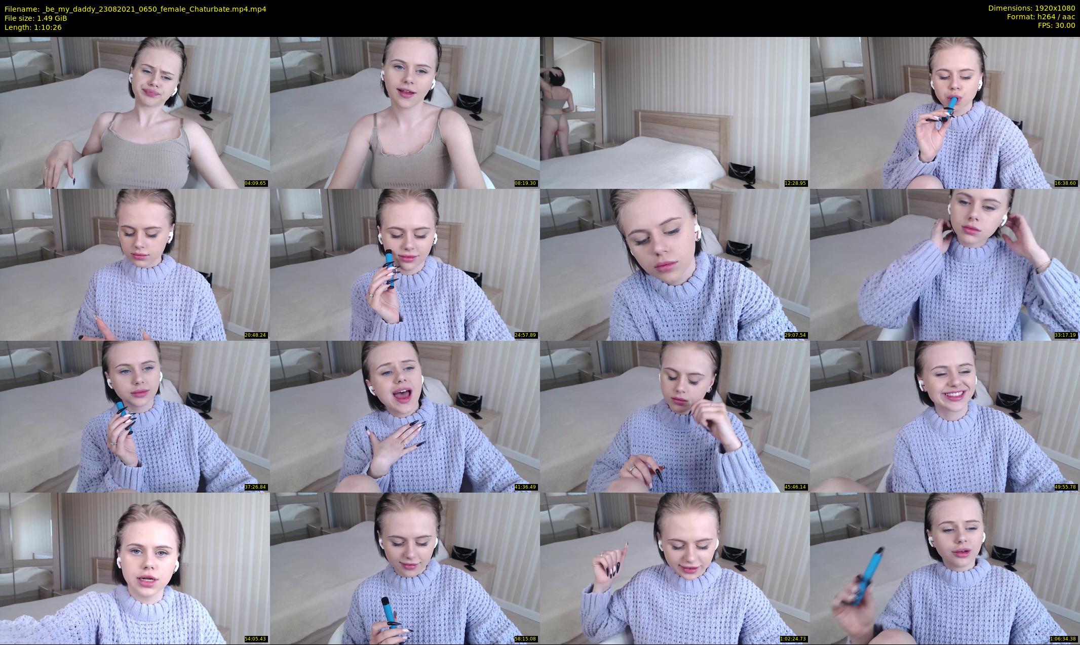 _be_my_daddy — 71 minute Chaturbate female cam show recording, 1080p, Aug 23, 2021
