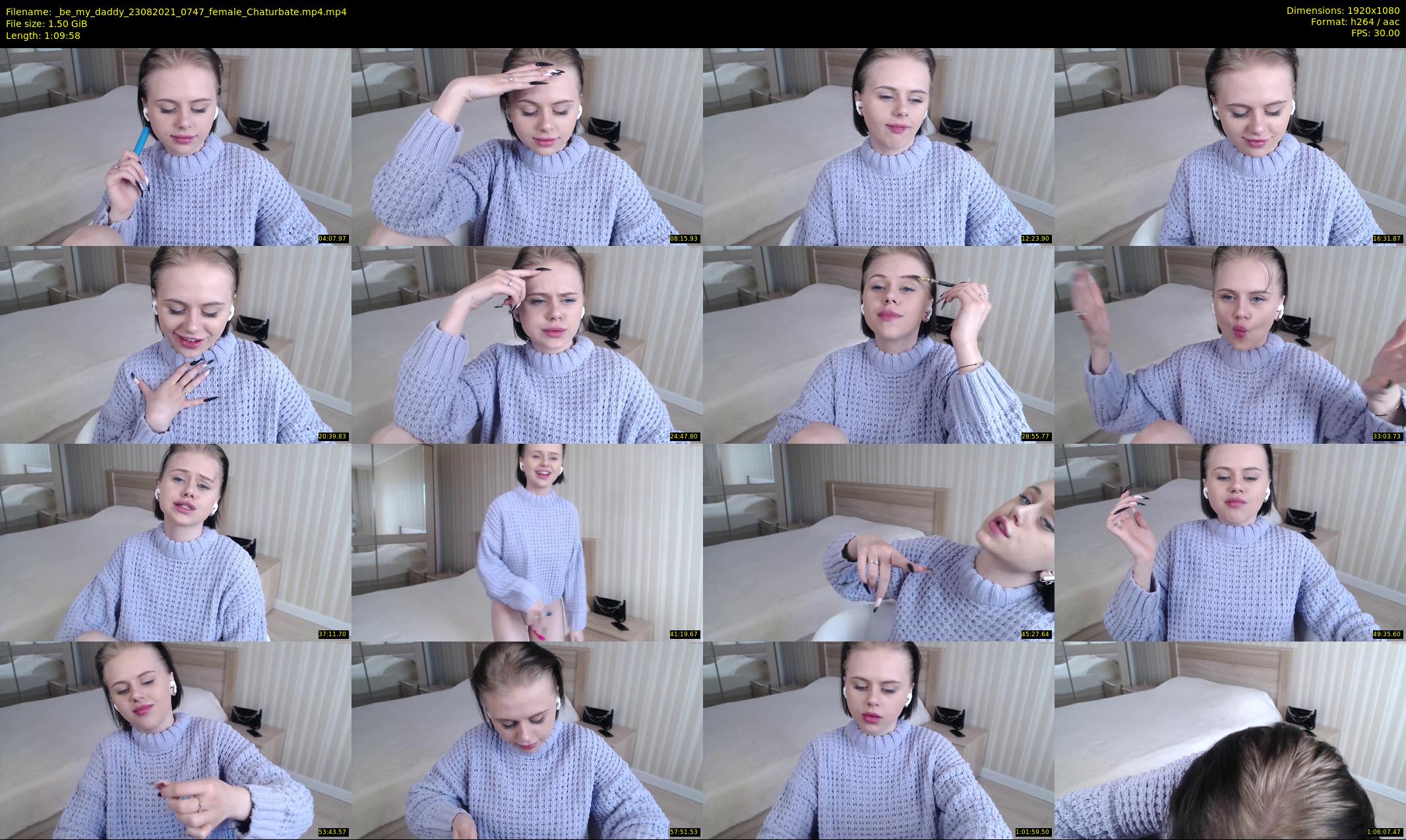 _be_my_daddy — 70 minute Chaturbate female cam show recording, 1080p, Aug 23, 2021