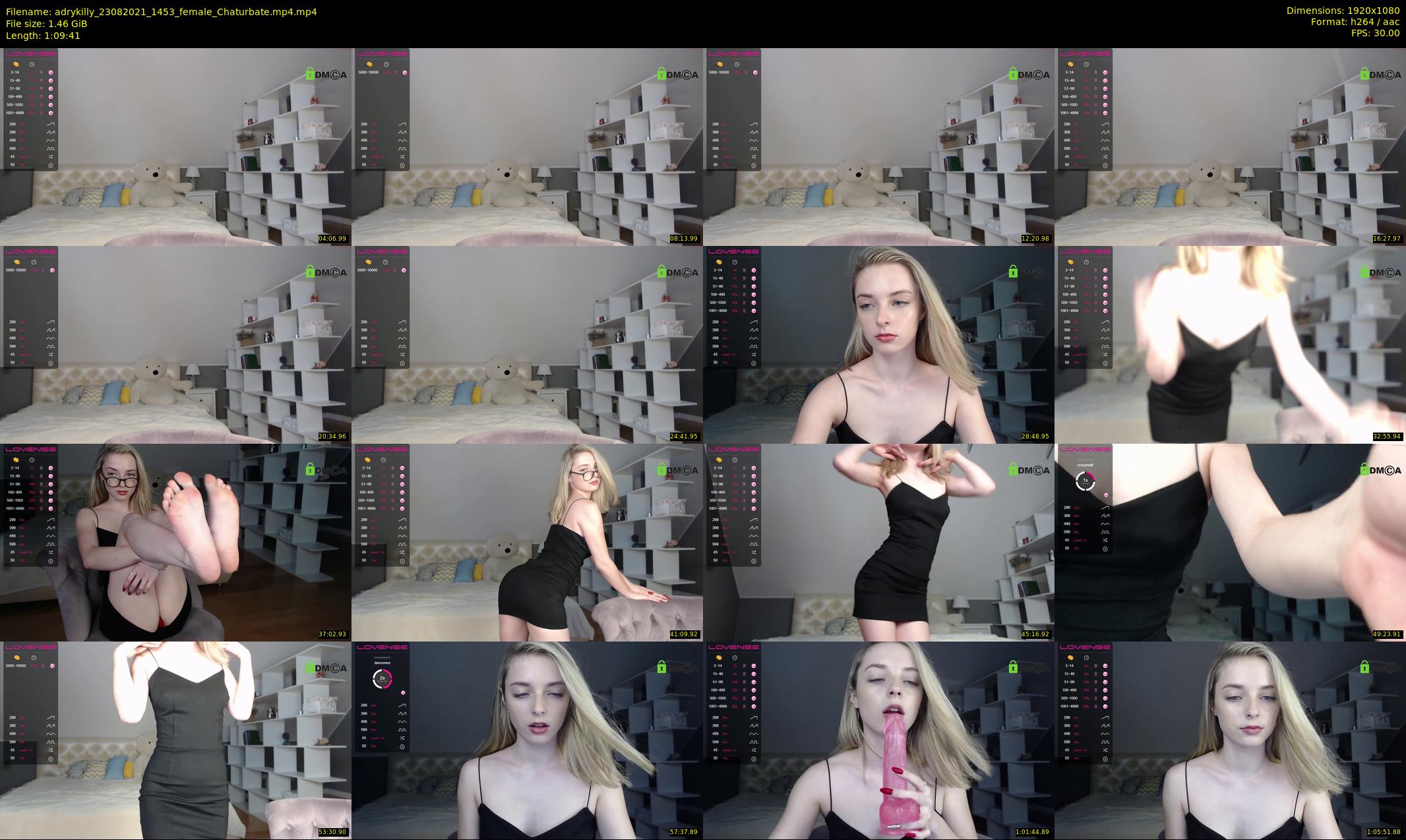 adrykilly — 70 minute Chaturbate female cam show recording, 1080p, Aug 23, 2021