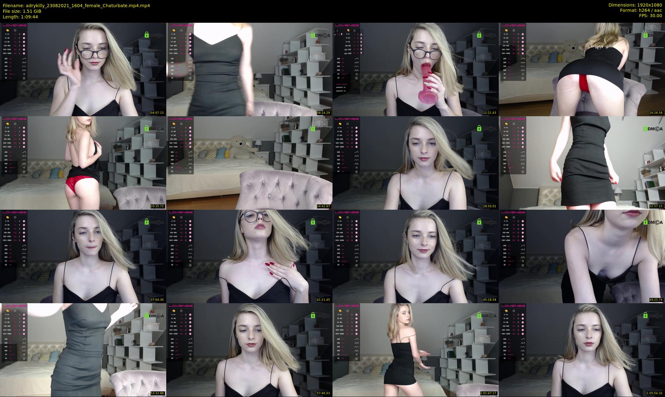 adrykilly — 70 minute Chaturbate female cam show recording, 1080p, Aug 23, 2021