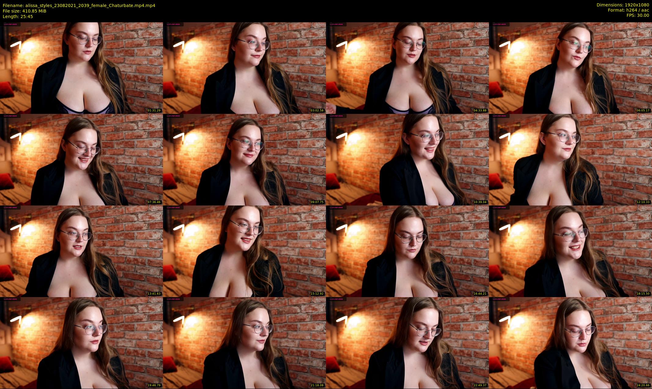 alissa_styles — 26 minute Chaturbate female cam show recording, 1080p, Aug 23, 2021
