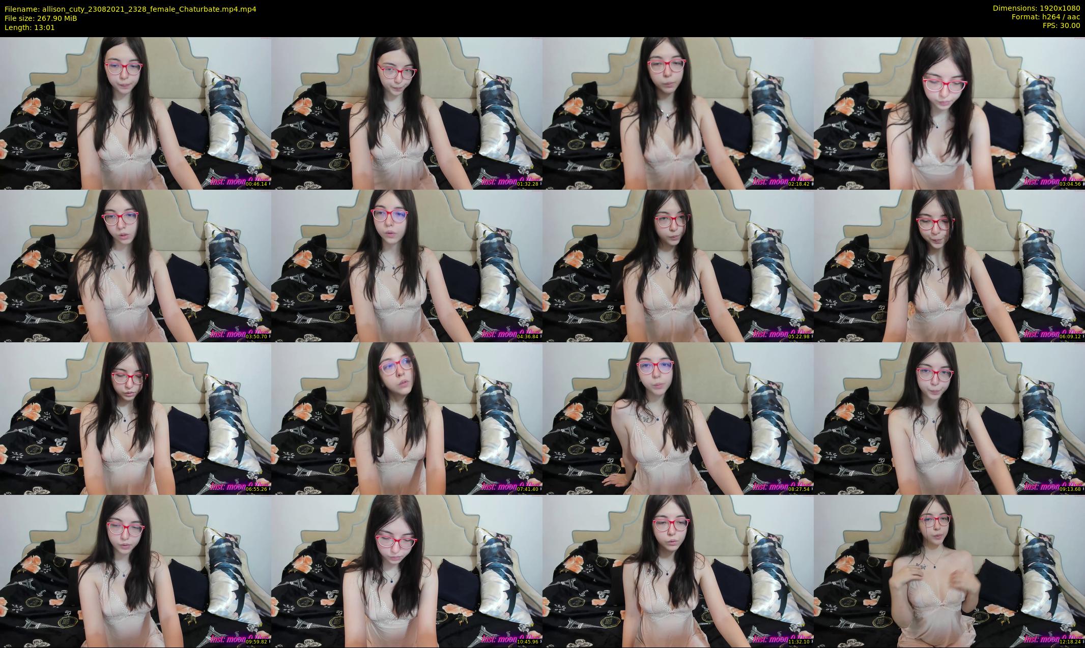 allison_cuty — 14 minute Chaturbate female cam show recording, 1080p, Aug 23, 2021