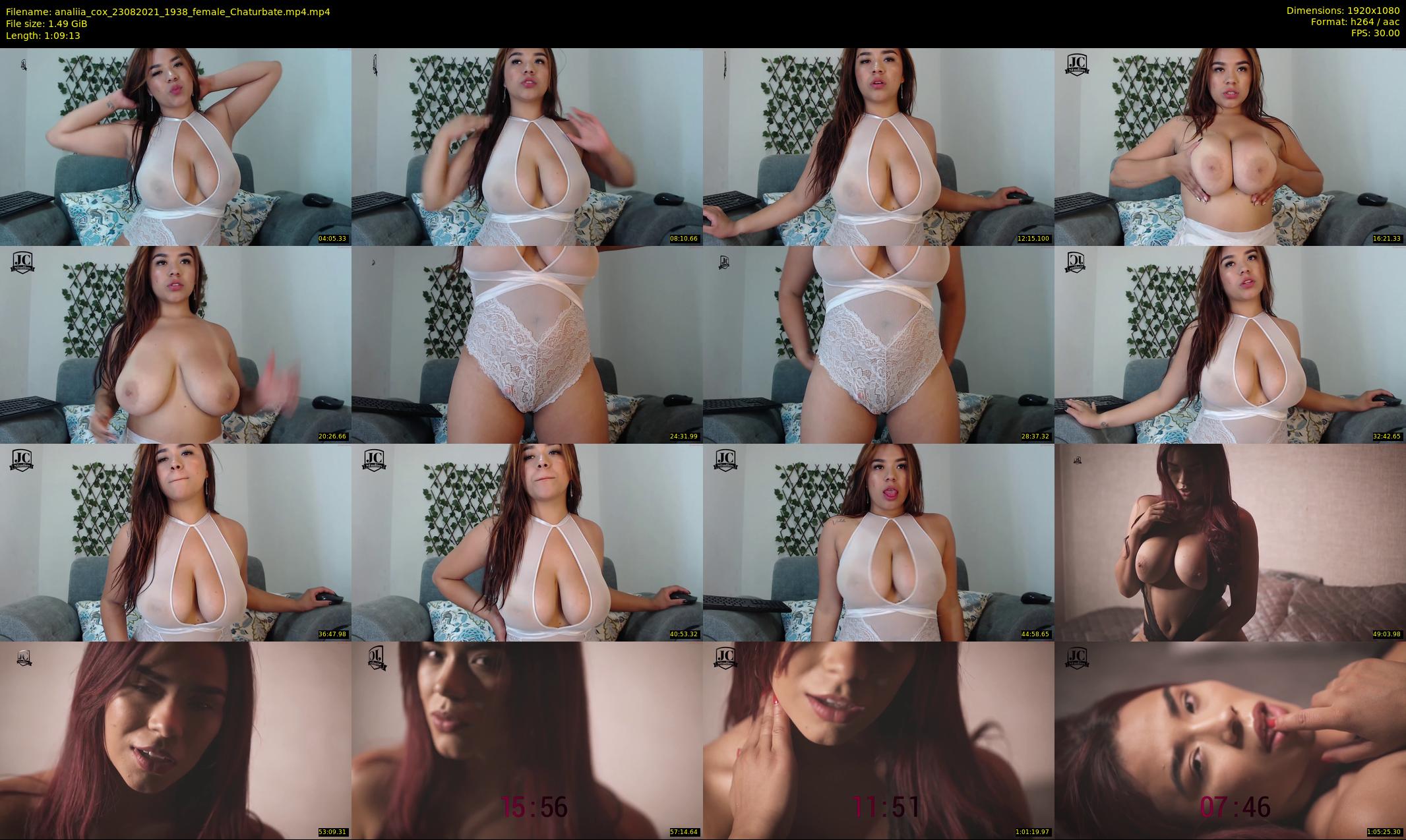 analiia_cox — 70 minute Chaturbate female cam show recording, 1080p, Aug 23, 2021