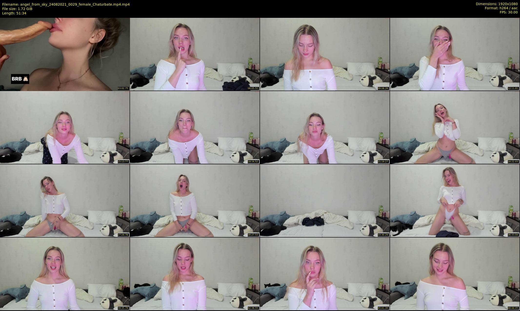 angel_from_sky — 52 minute Chaturbate female cam show recording, 1080p, Aug 24, 2021