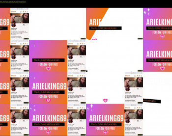 arielking69 — 9 minute Chaturbate female cam show recording, 1080p, Aug 23, 2021
