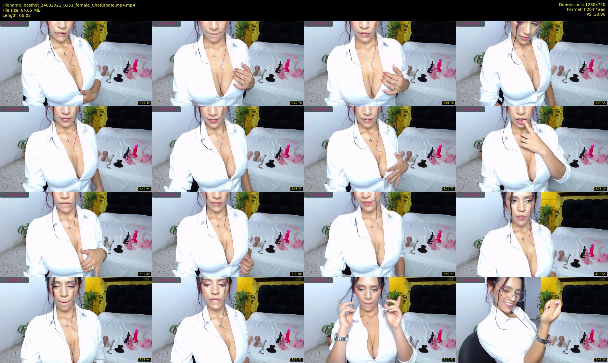 basthet — 7 minute Chaturbate female cam show recording, 720p, Aug 24, 2021