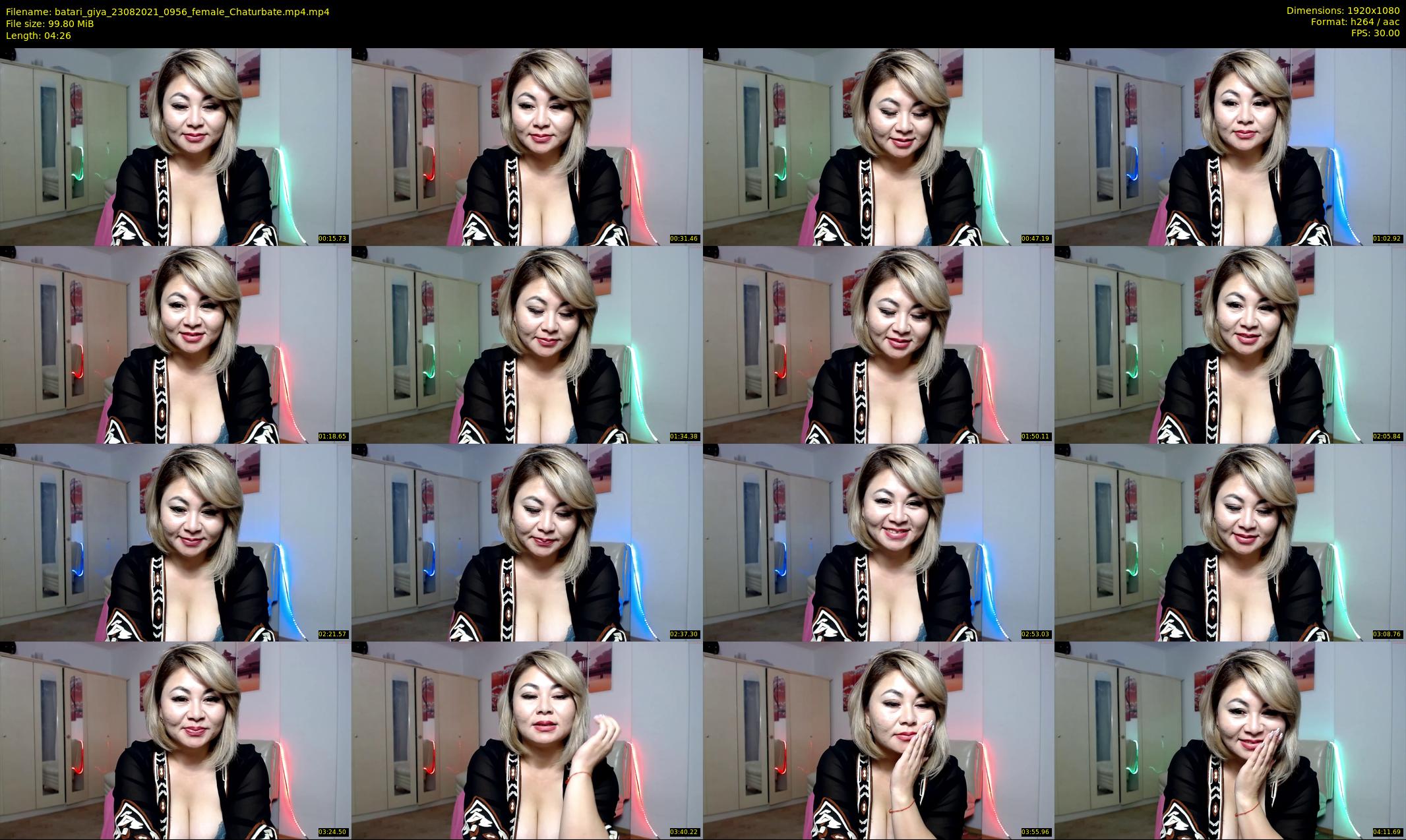 batari_giya — 5 minute Chaturbate female cam show recording, 1080p, Aug 23, 2021