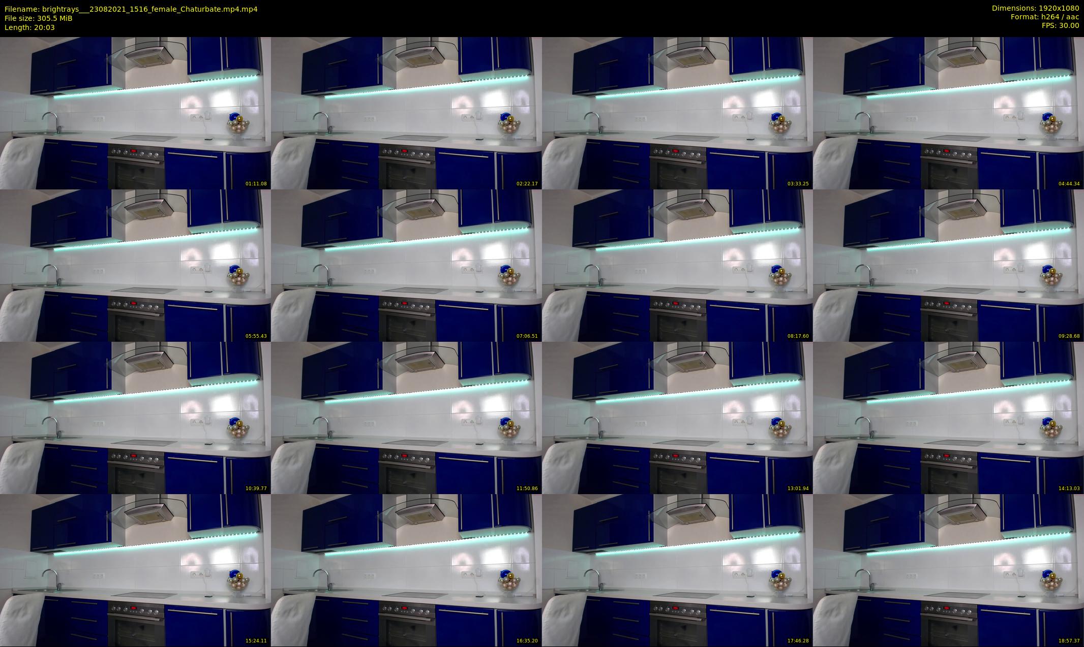 brightrays__ — 21 minute Chaturbate female cam show recording, 1080p, Aug 23, 2021