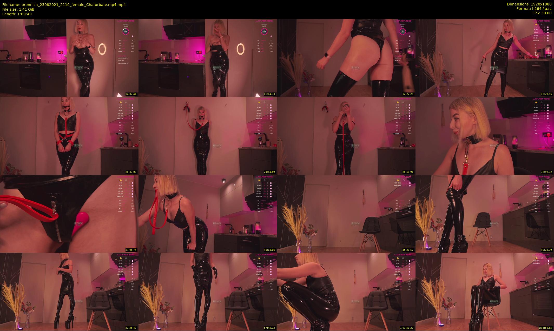 bronnica — 70 minute Chaturbate female cam show recording, 1080p, Aug 23, 2021