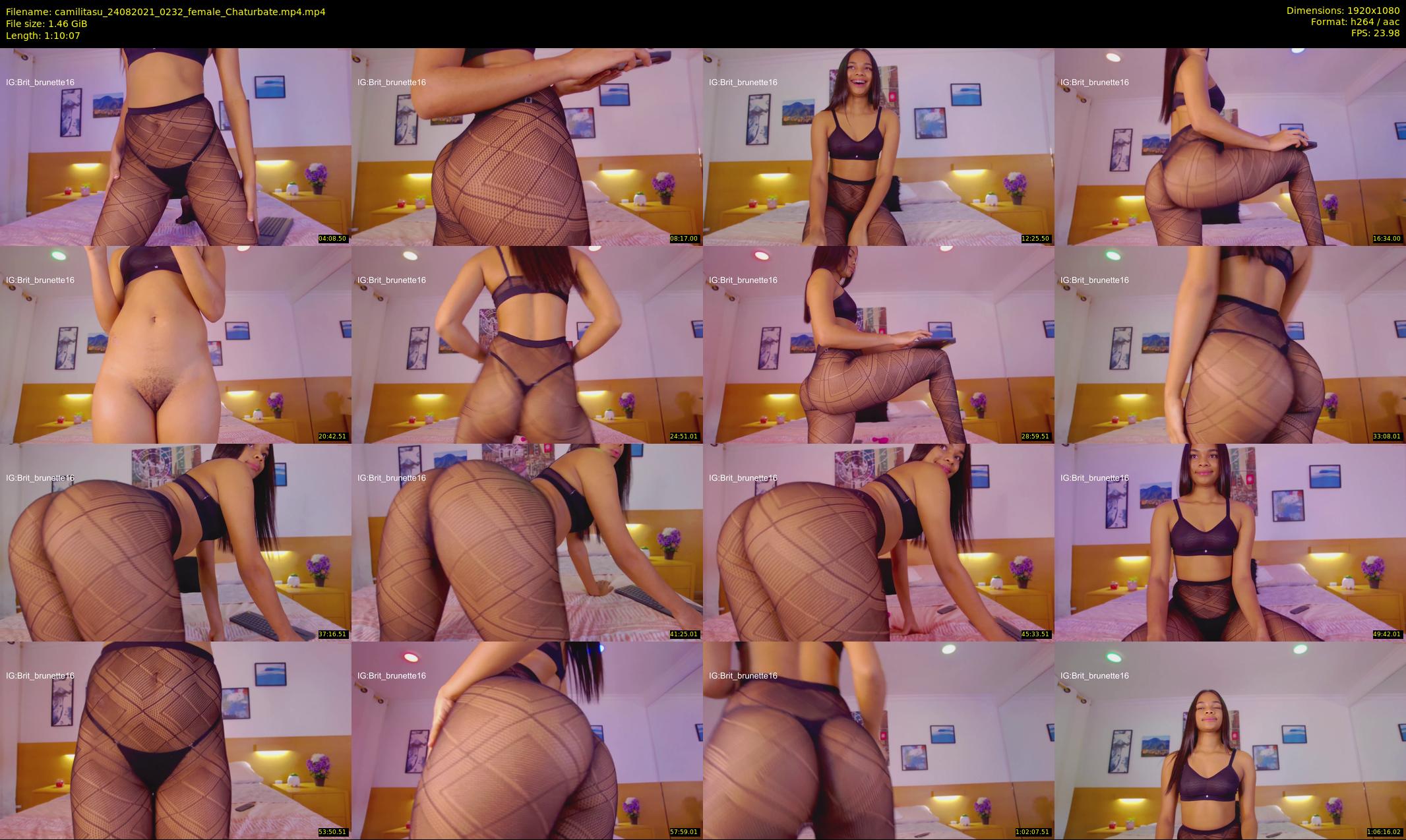 camilitasu — 71 minute Chaturbate female cam show recording, 1080p, Aug 24, 2021