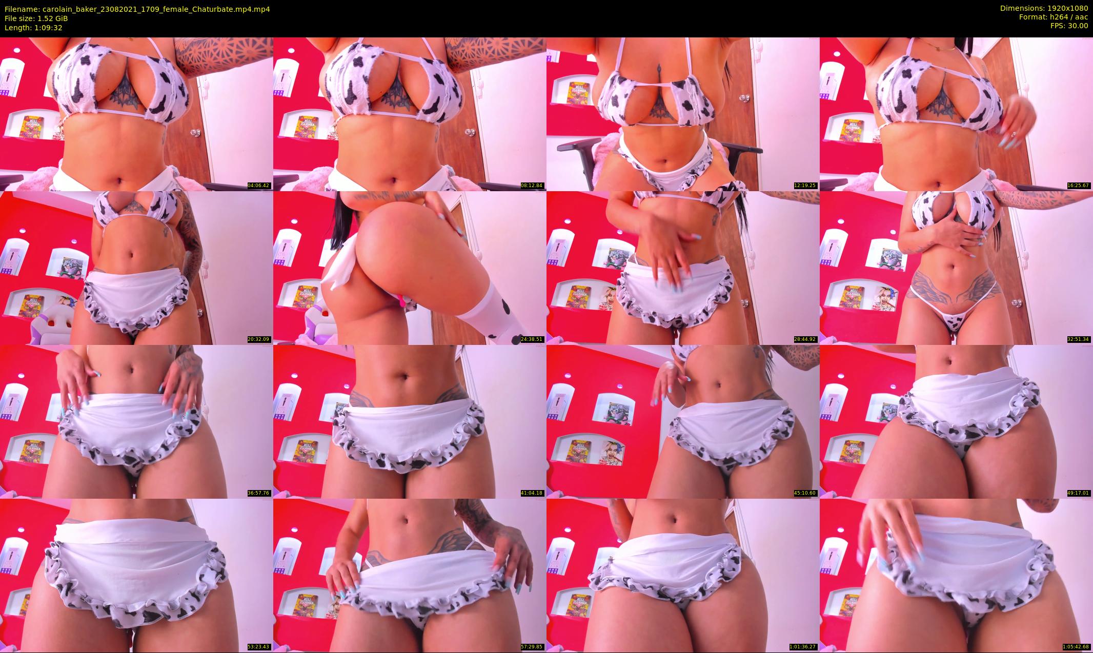 carolain_baker — 70 minute Chaturbate female cam show recording, 1080p, Aug 23, 2021