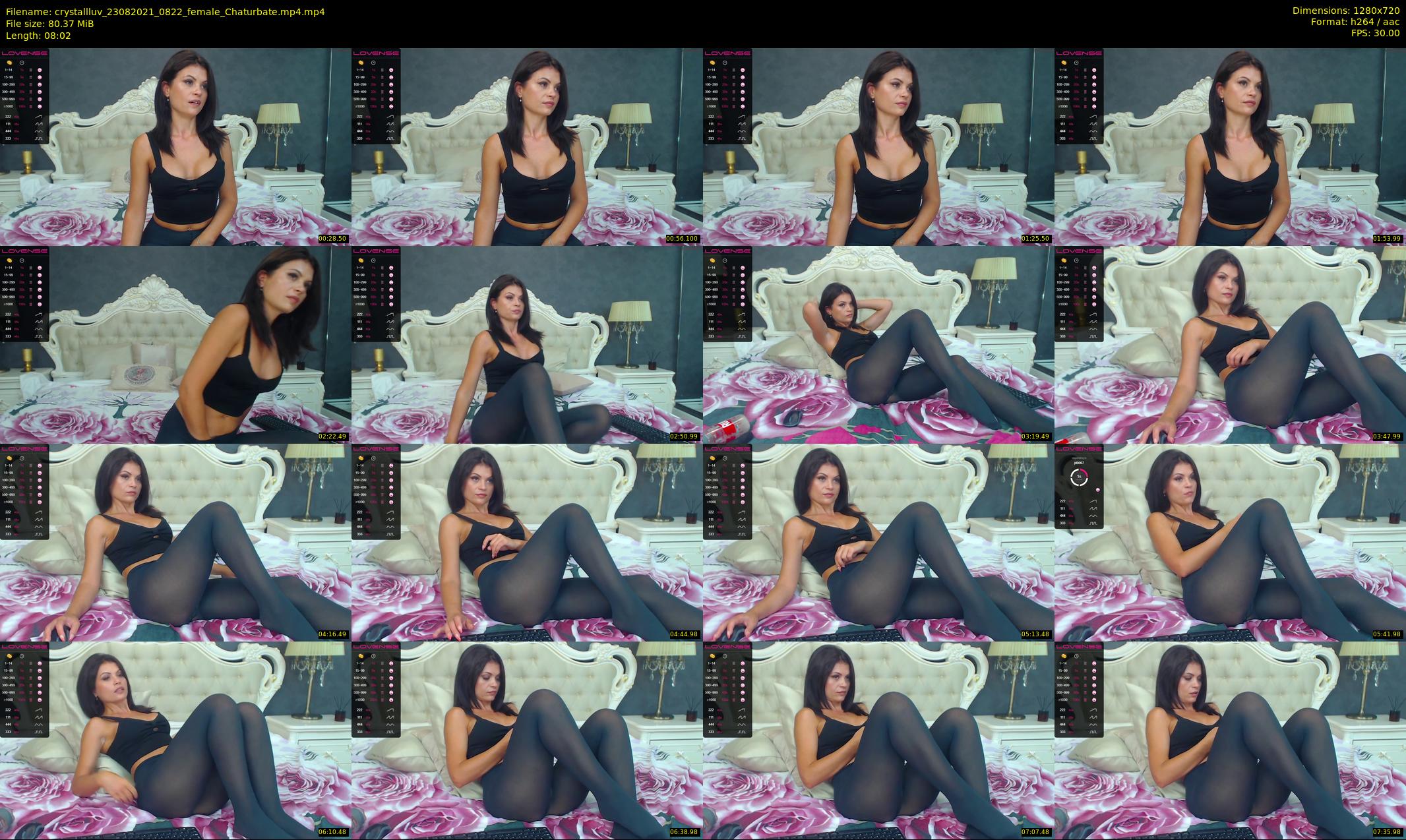 crystallluv — 9 minute Chaturbate female cam show recording, 720p, Aug 23, 2021