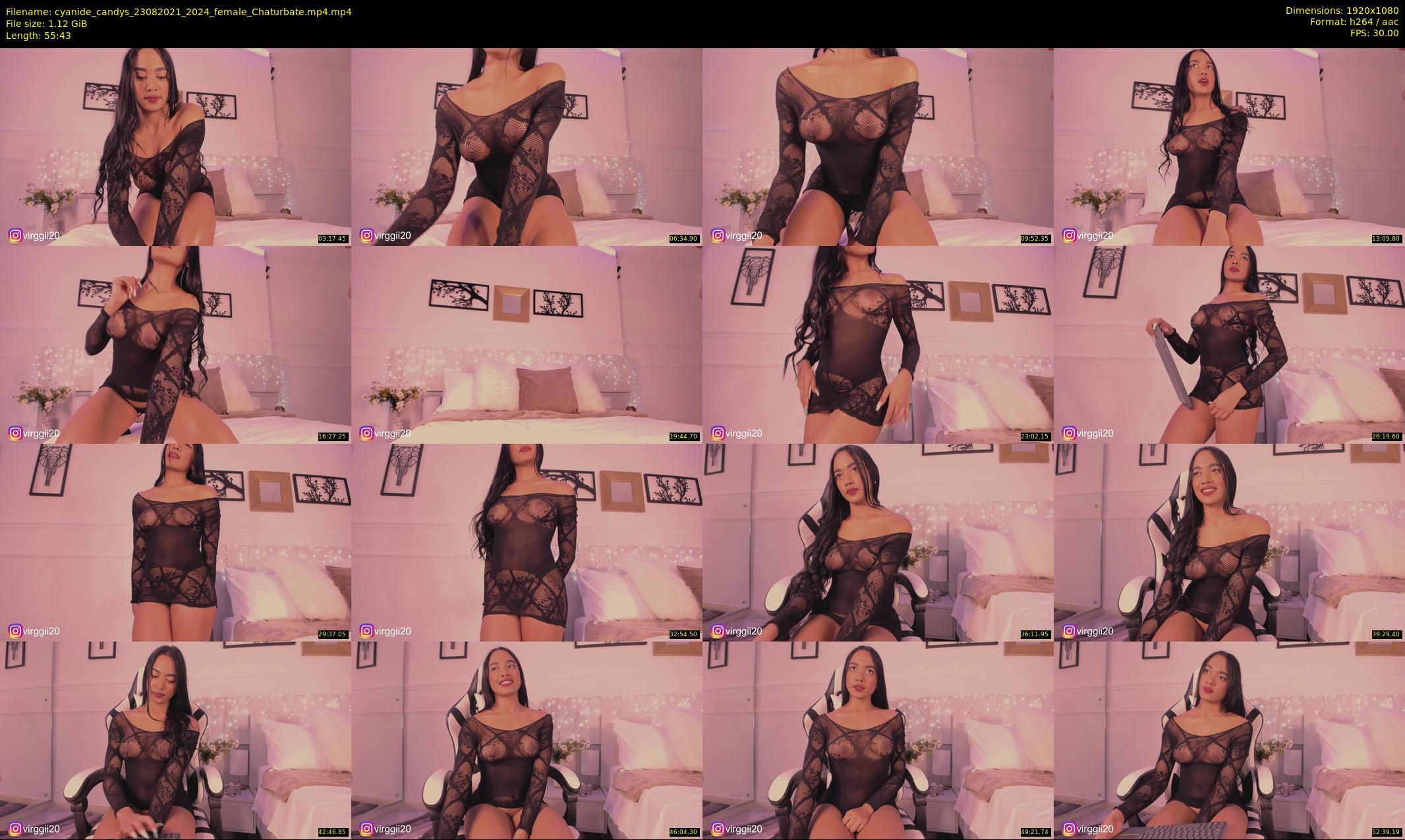cyanide_candys — 56 minute Chaturbate female cam show recording, 1080p, Aug 23, 2021