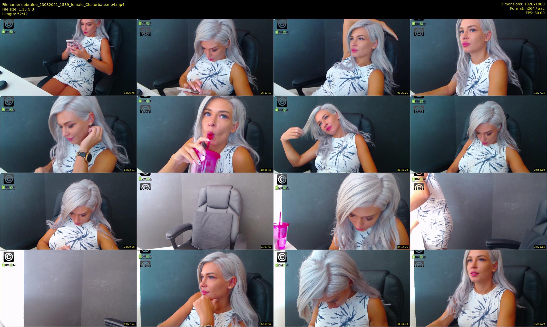 debralee — 53 minute Chaturbate female cam show recording, 1080p, Aug 23, 2021