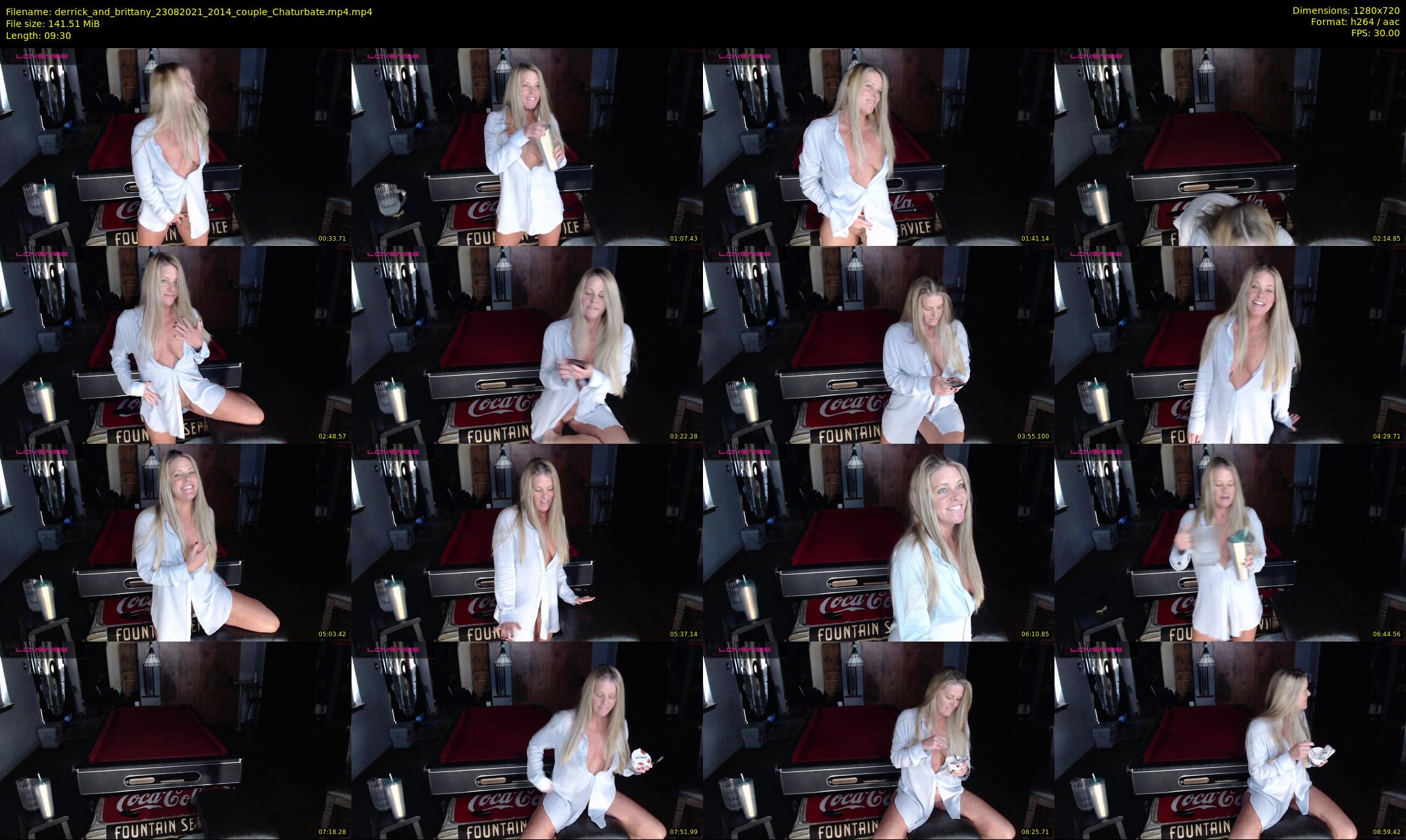 derrick_and_brittany — 10 minute Chaturbate couple cam show recording, 720p, Aug 23, 2021