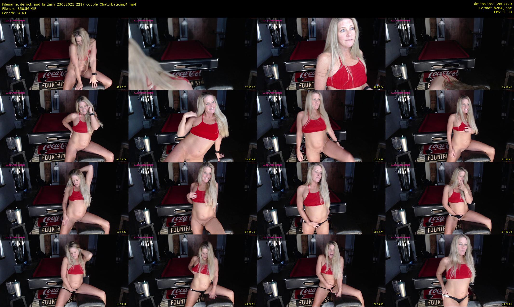 derrick_and_brittany — 25 minute Chaturbate couple cam show recording, 720p, Aug 23, 2021