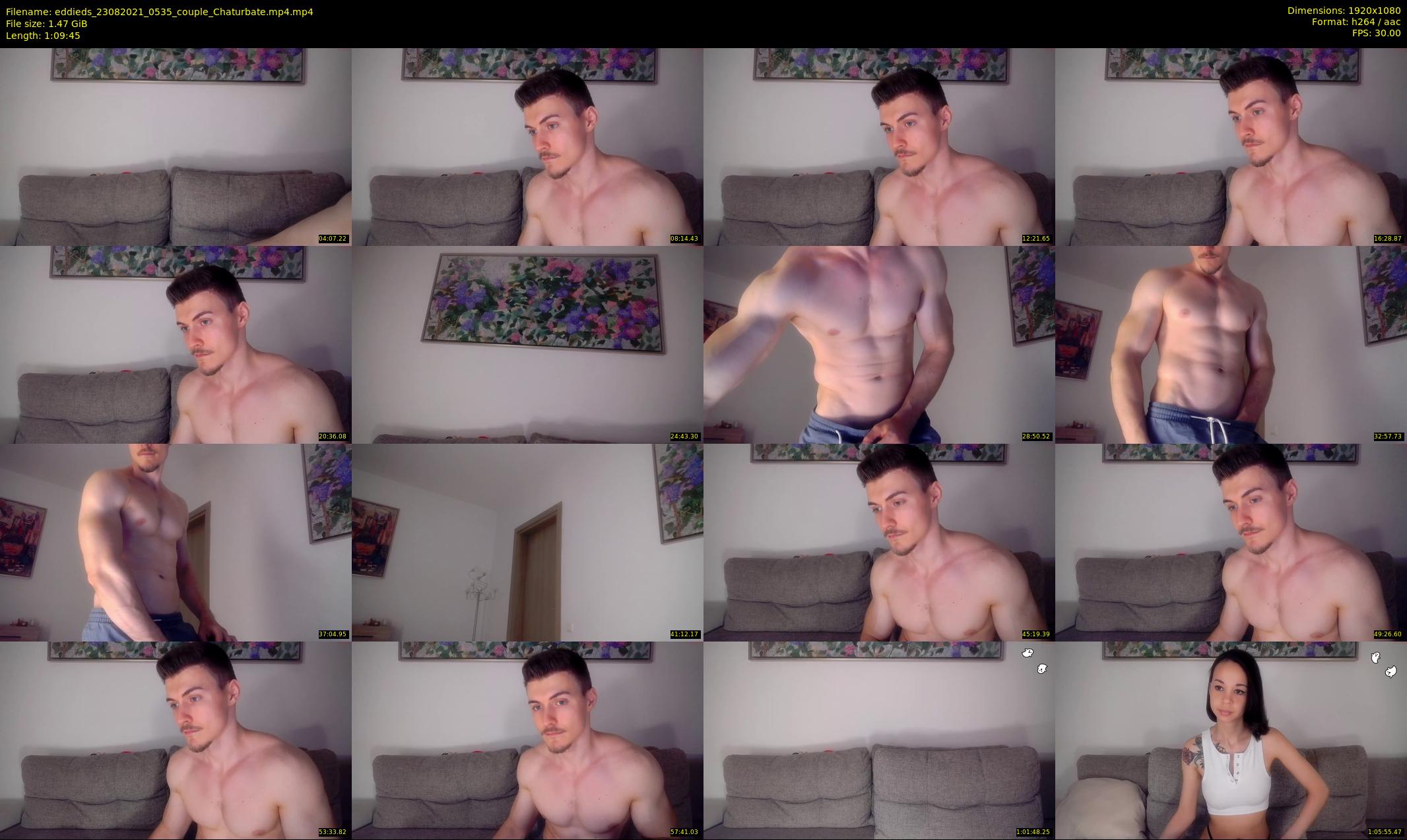 eddieds — 70 minute Chaturbate male cam show recording, 1080p, Aug 23, 2021