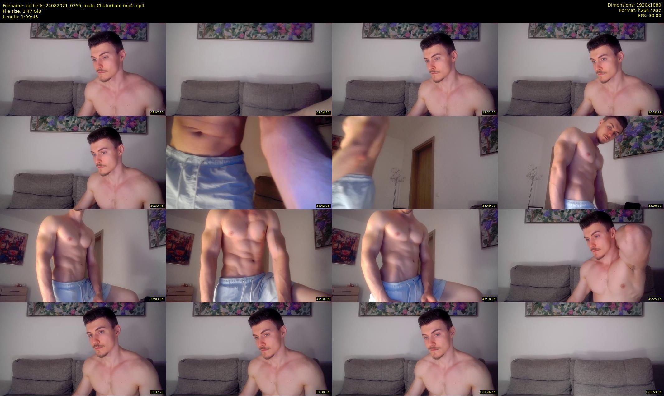 eddieds — 70 minute Chaturbate male cam show recording, 1080p, Aug 24, 2021