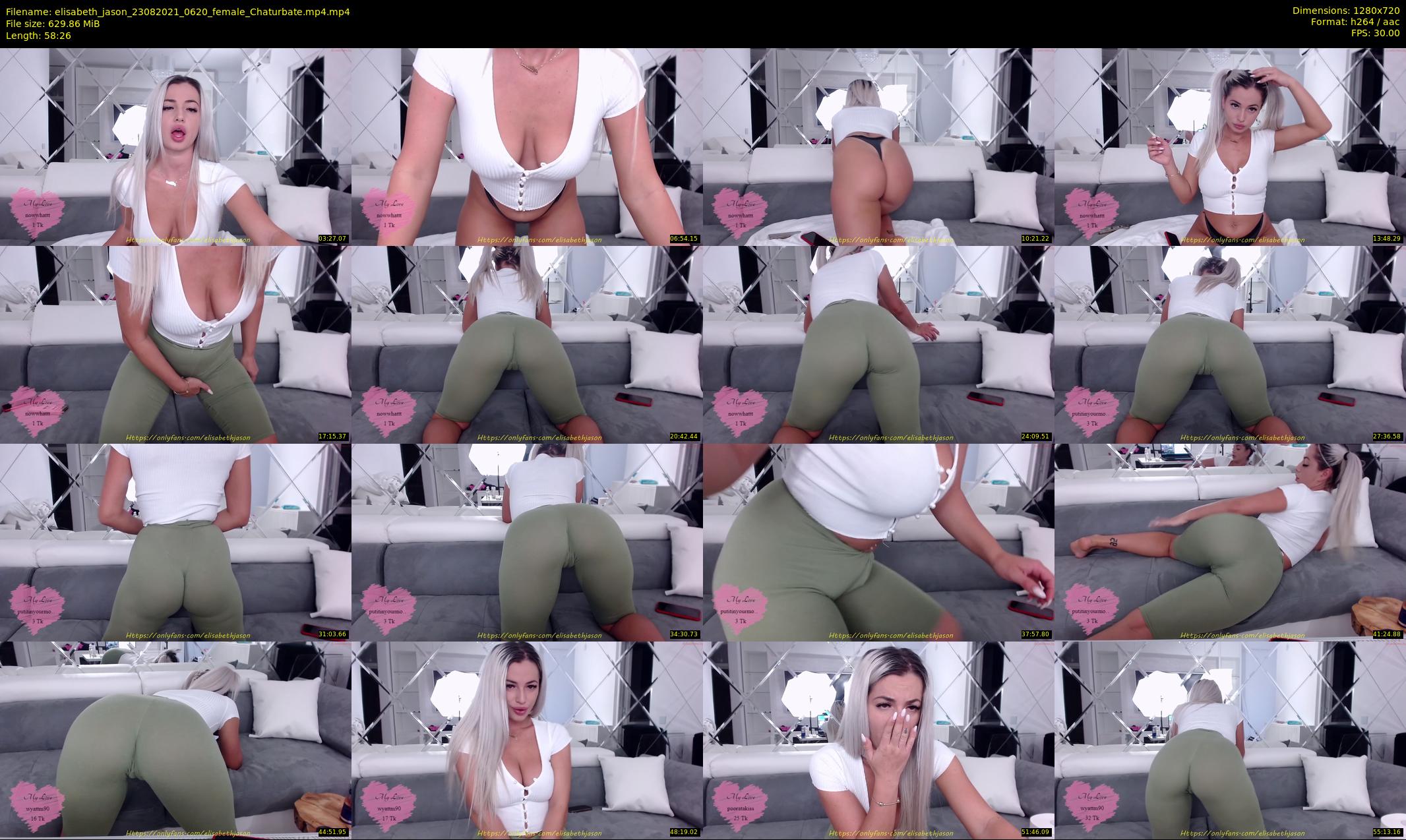 elisabeth_jason — 59 minute Chaturbate couple cam show recording, 720p, Aug 23, 2021