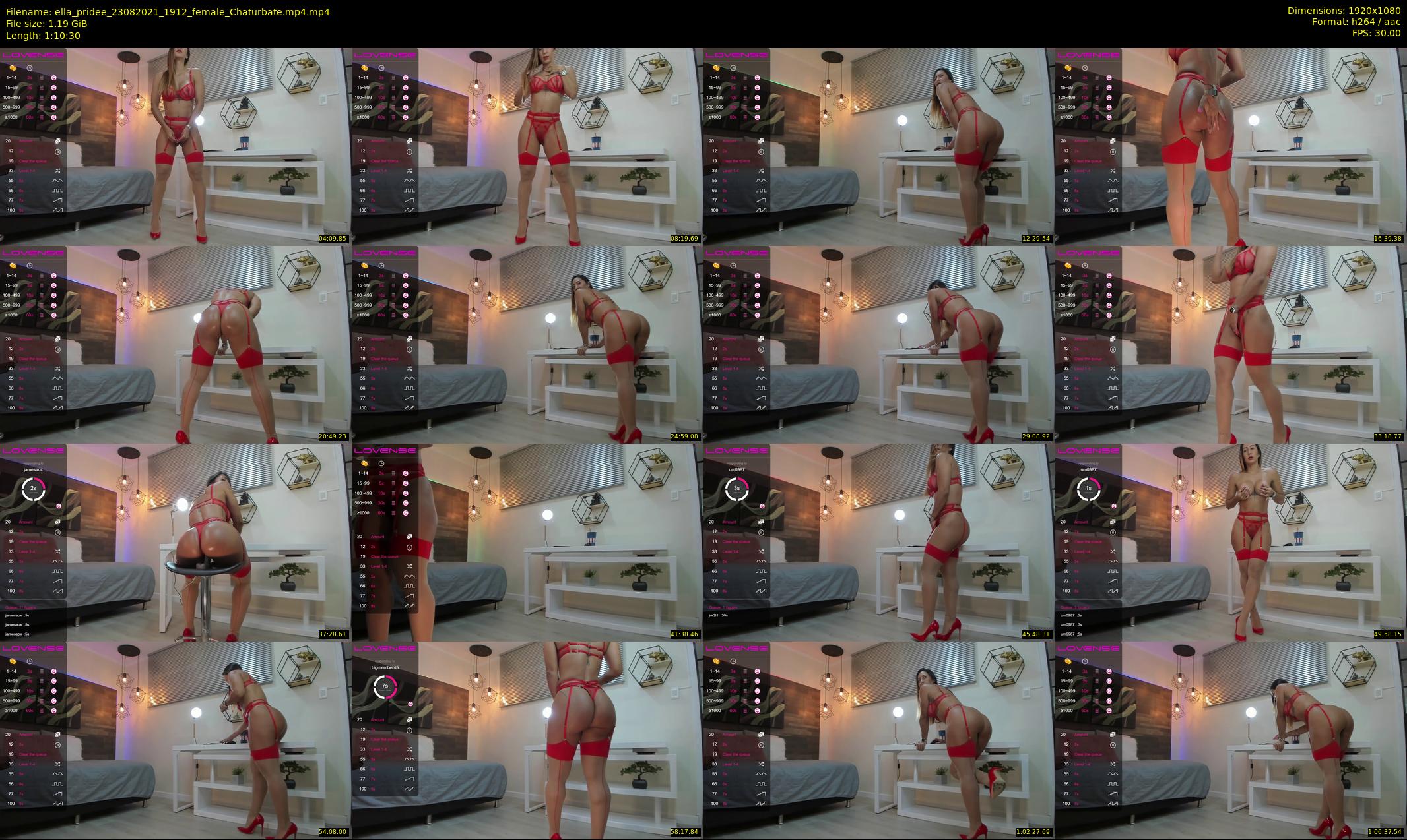 ella_pridee — 71 minute Chaturbate female cam show recording, 1080p, Aug 23, 2021