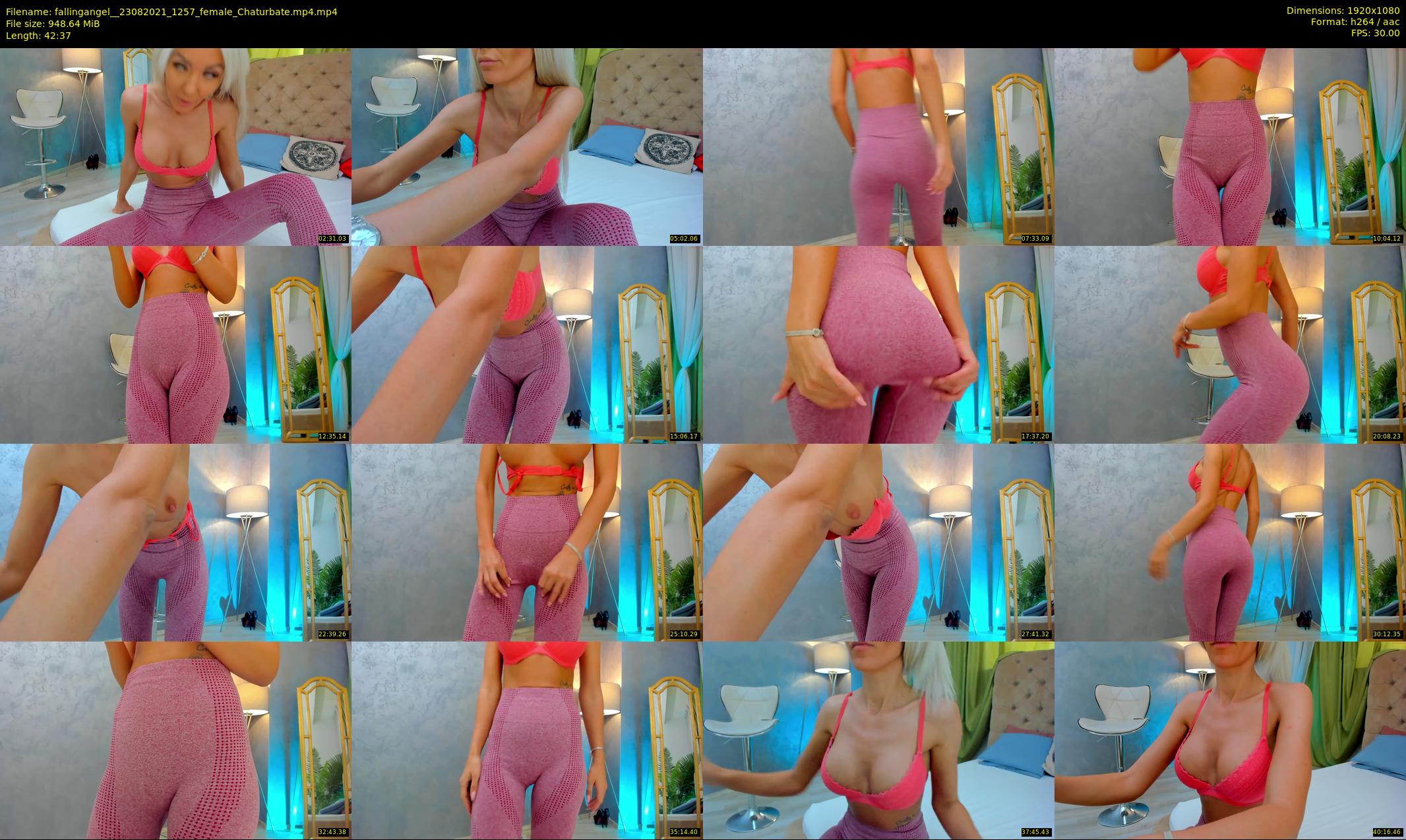fallingangel_ — 43 minute Chaturbate female cam show recording, 1080p, Aug 23, 2021