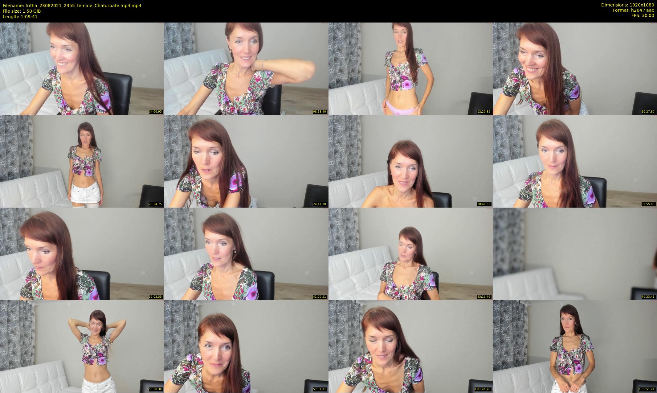 fritha — 70 minute Chaturbate female cam show recording, 1080p, Aug 23, 2021