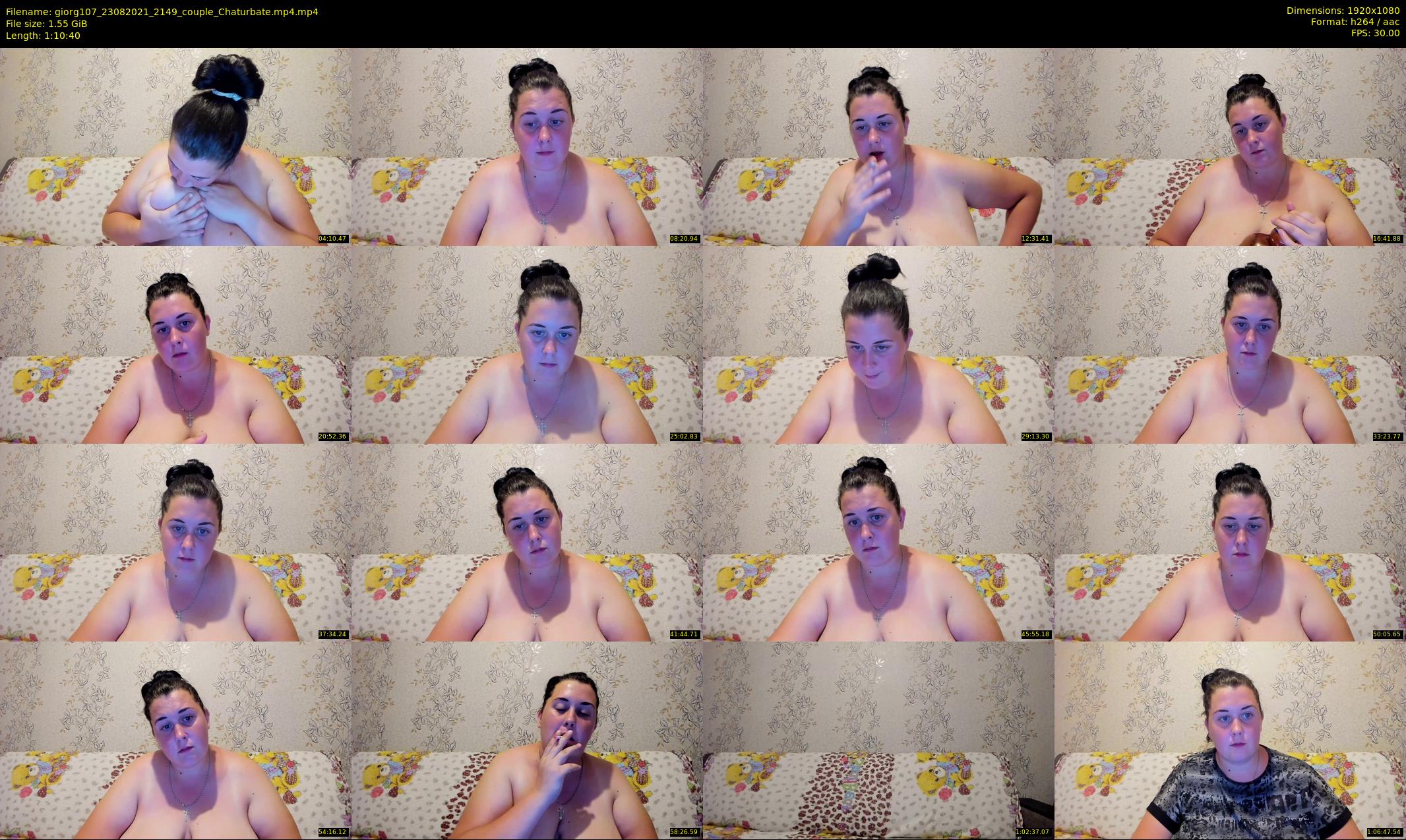 giorg107 — 71 minute Chaturbate couple cam show recording, 1080p, Aug 23, 2021