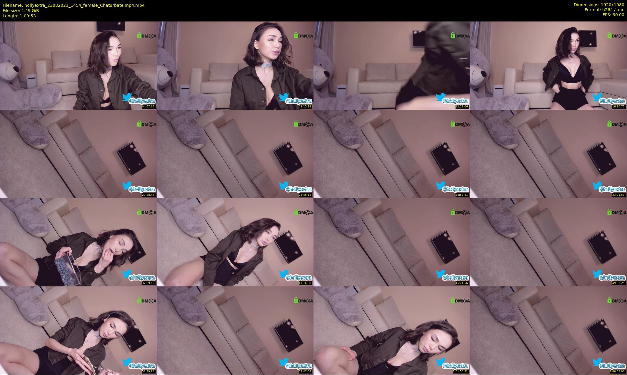 hollyextra — 70 minute Chaturbate female cam show recording, 1080p, Aug 23, 2021