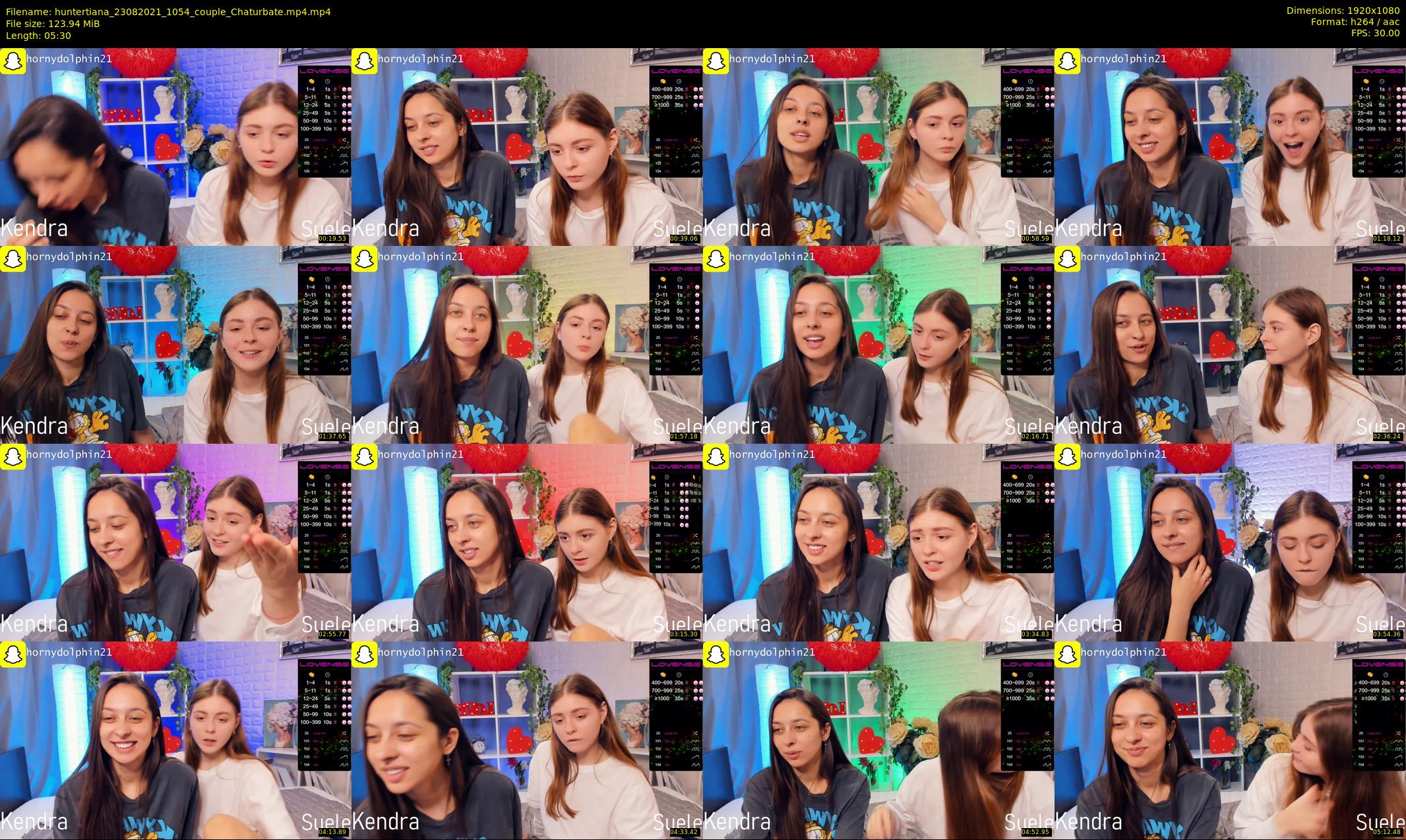 huntertiana — 6 minute Chaturbate female cam show recording, 1080p, Aug 23, 2021