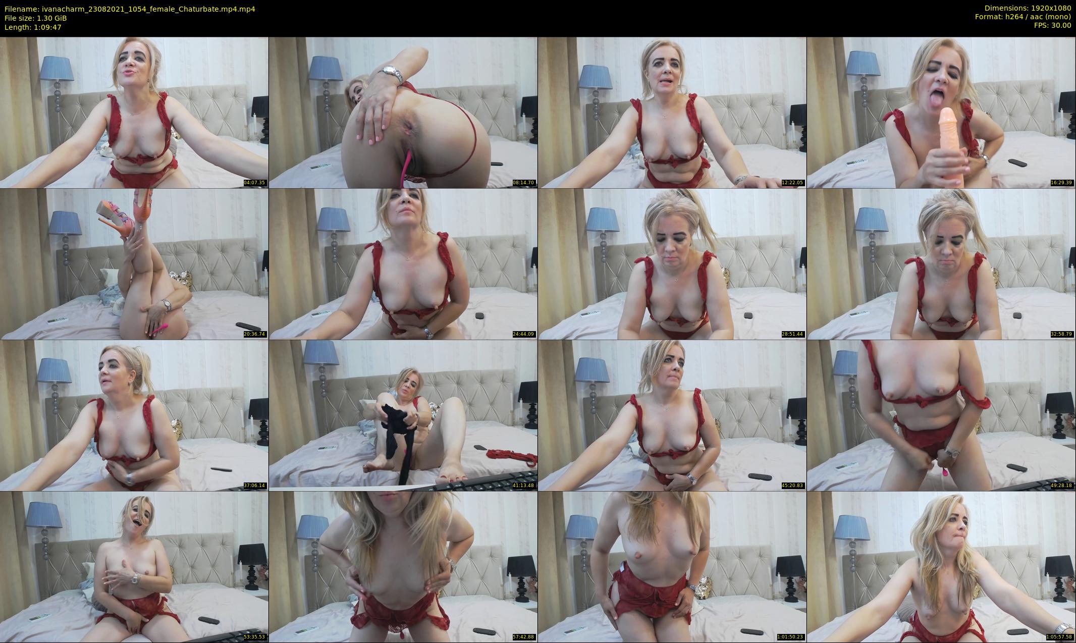 ivanacharm — 70 minute Chaturbate female cam show recording, 1080p, Aug 23, 2021