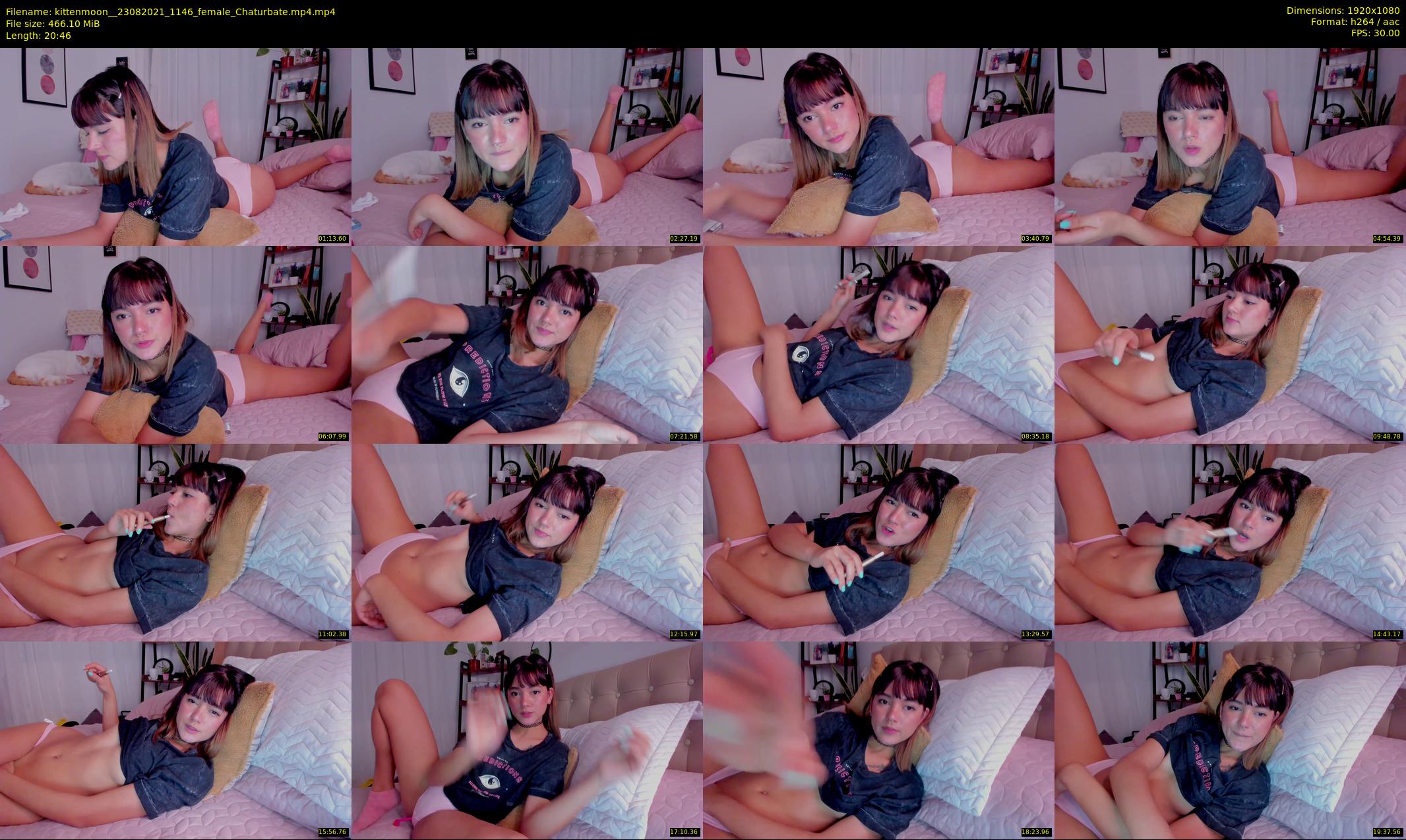 kittenmoon_ — 21 minute Chaturbate female cam show recording, 1080p, Aug 23, 2021