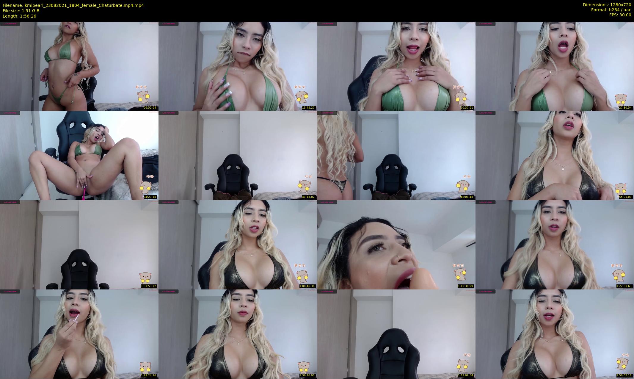 kmipearl — 117 minute Chaturbate female cam show recording, 720p, Aug 23, 2021