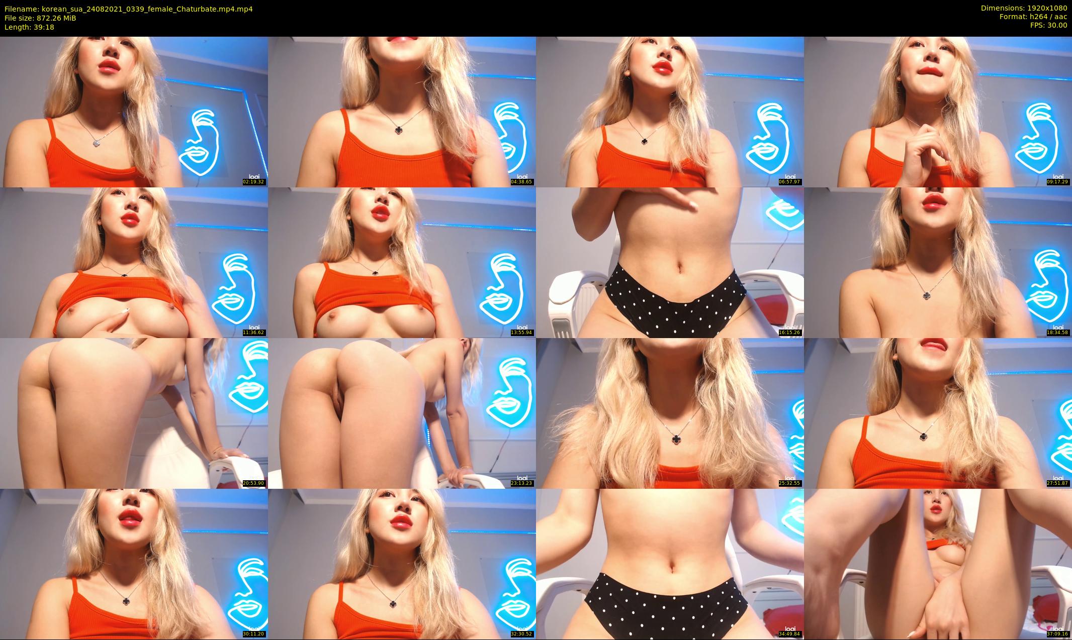 korean_sua — 40 minute Chaturbate female cam show recording, 1080p, Aug 24, 2021