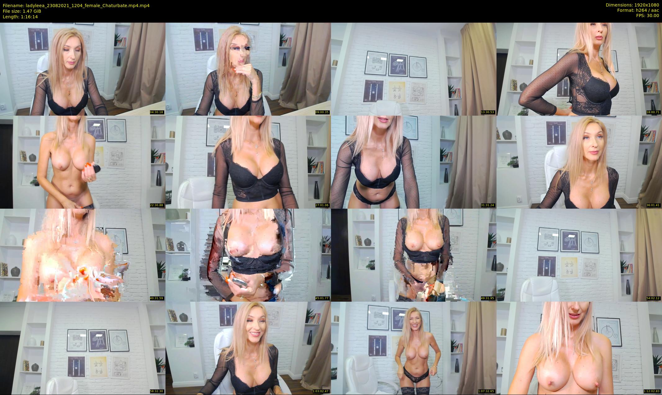 ladyleea — 77 minute Chaturbate female cam show recording, 1080p, Aug 23, 2021