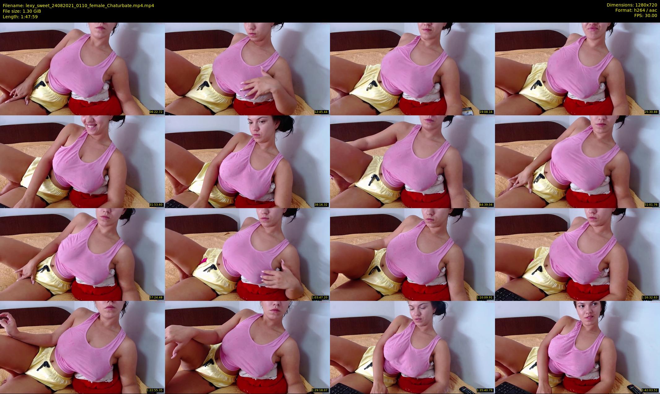 lexy_sweet — 108 minute Chaturbate female cam show recording, 720p, Aug 24, 2021