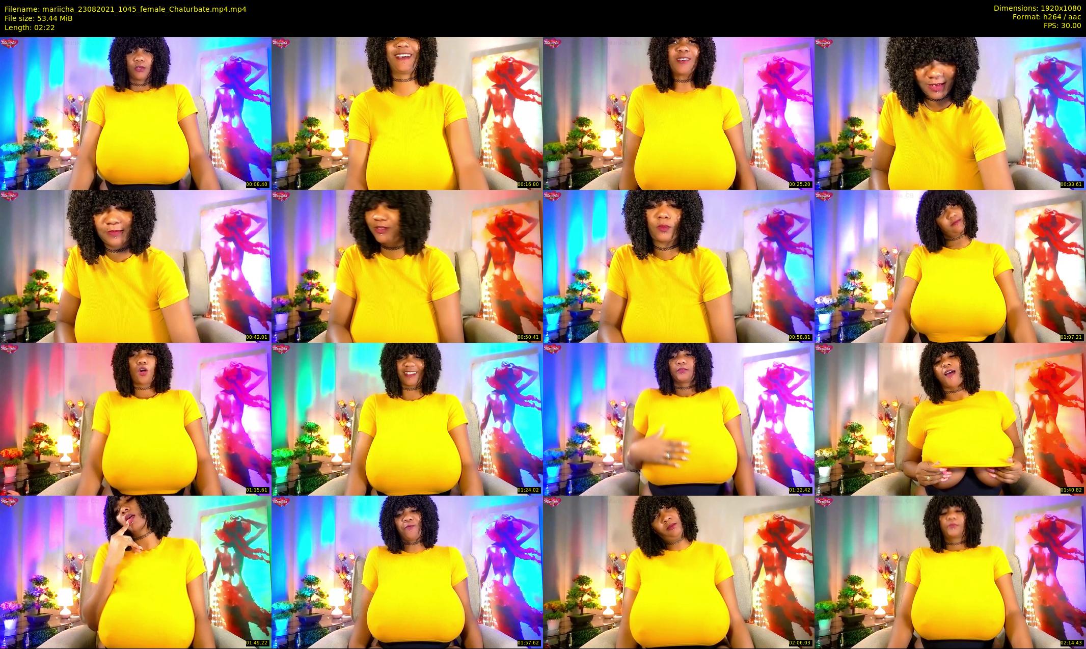 mariicha — 3 minute Chaturbate female cam show recording, 1080p, Aug 23, 2021
