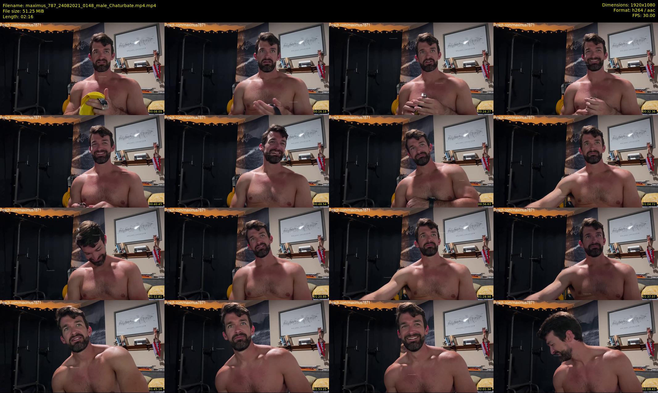 maximus_787 — 3 minute Chaturbate male cam show recording, 1080p, Aug 24, 2021
