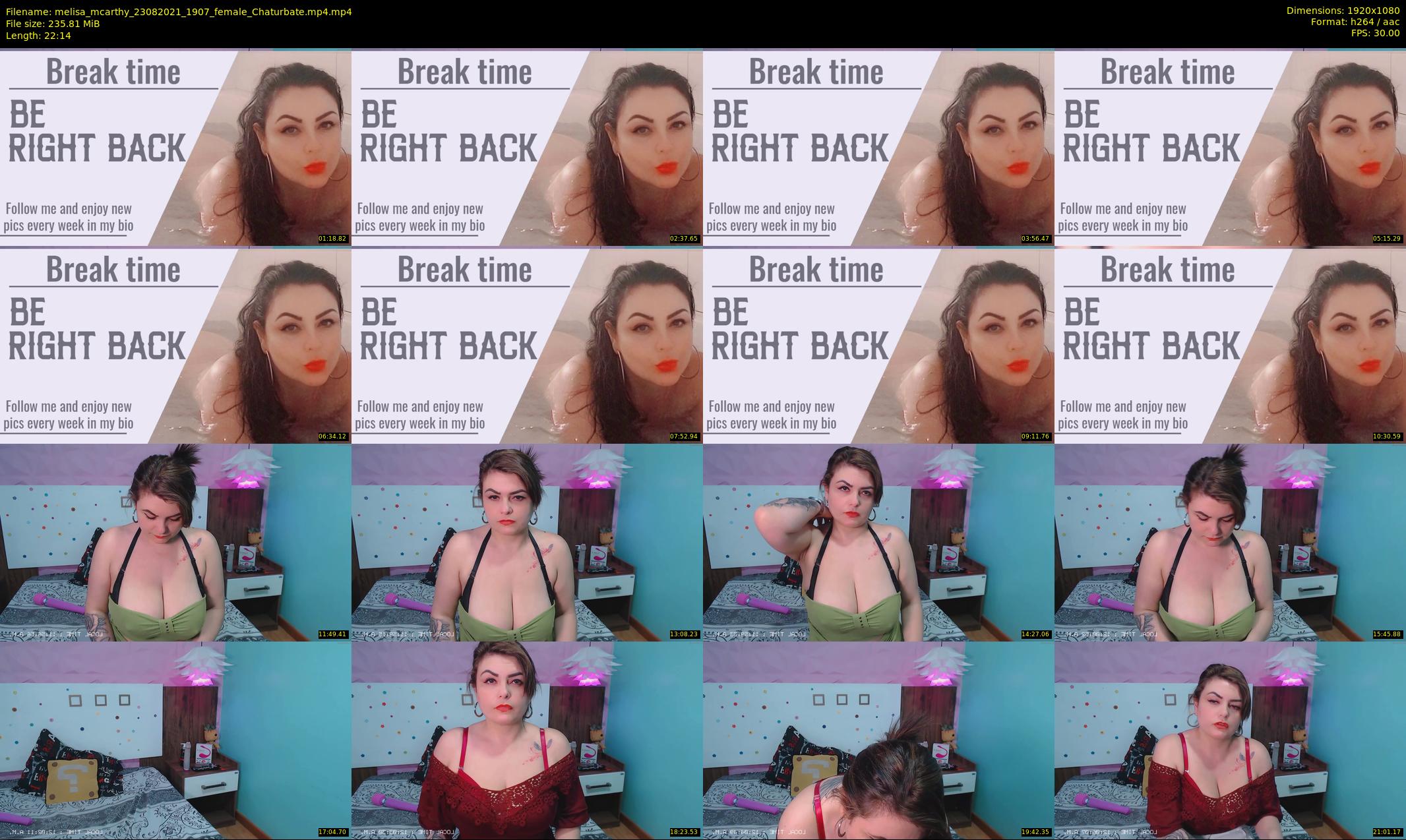 melisa_mcarthy — 23 minute Chaturbate couple cam show recording, 1080p, Aug 23, 2021