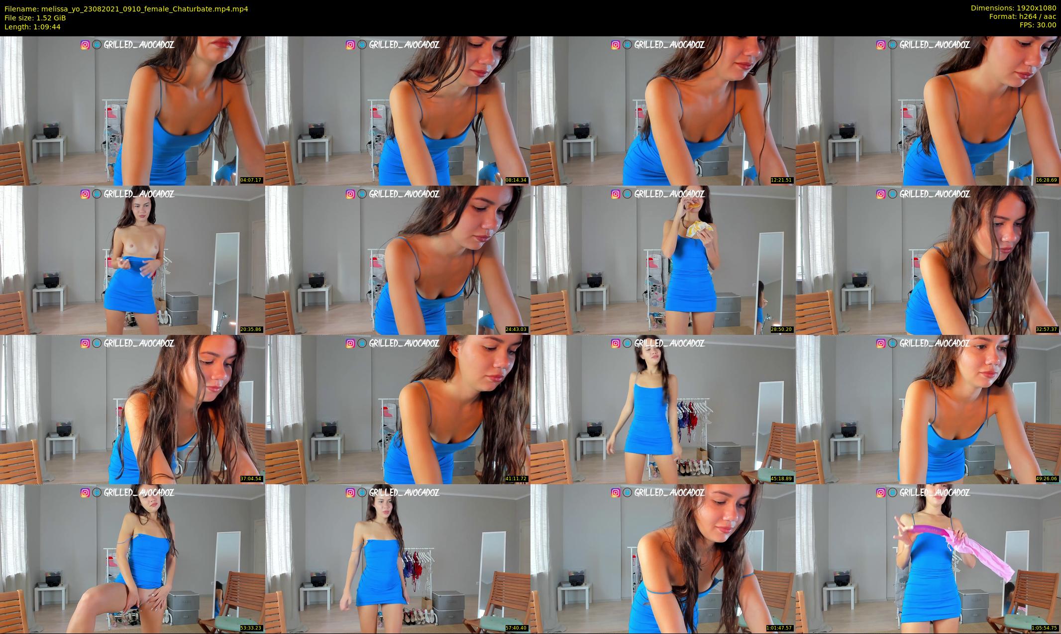 melissa_yo — 70 minute Chaturbate female cam show recording, 1080p, Aug 23, 2021