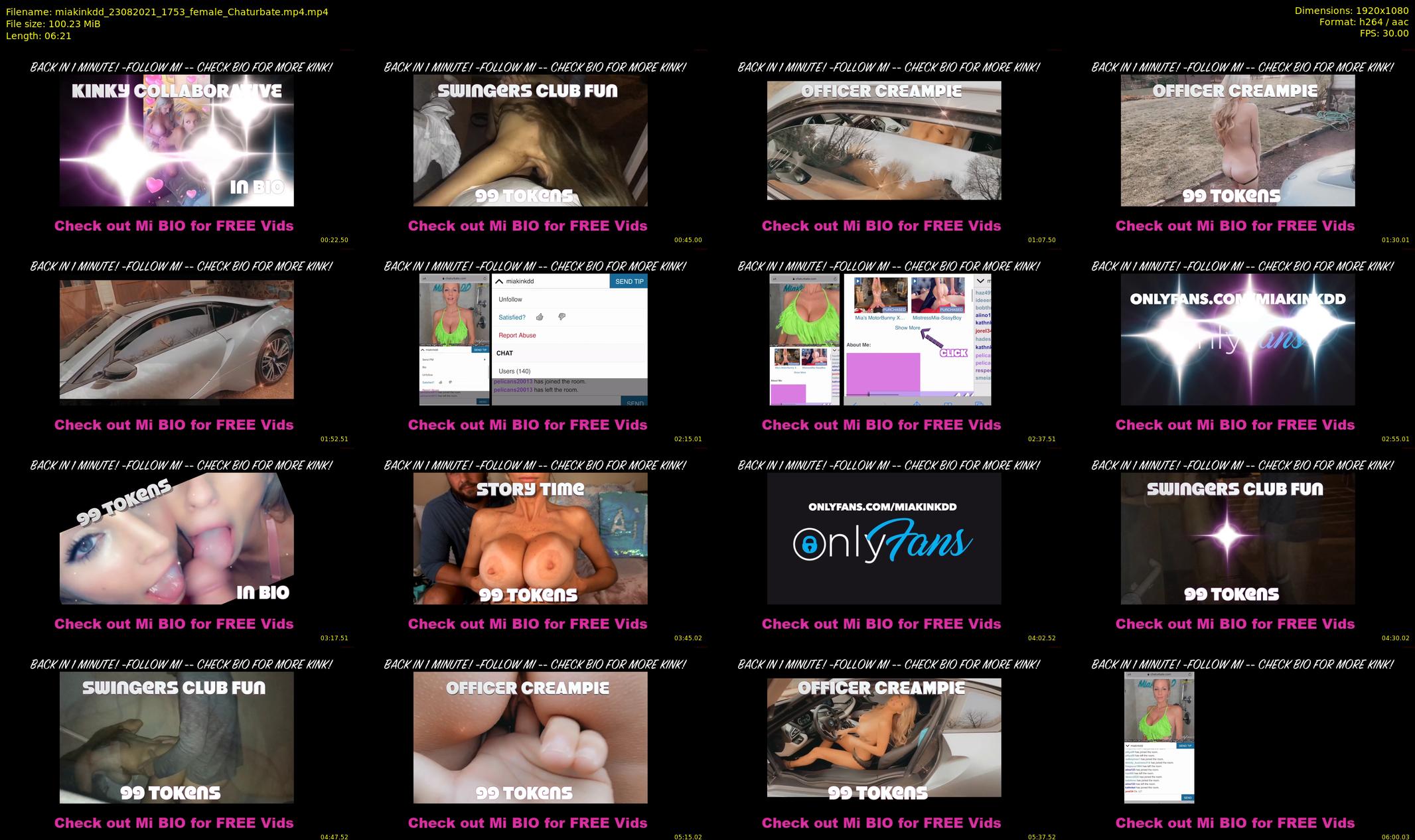 miakinkdd — 7 minute Chaturbate female cam show recording, 1080p, Aug 23, 2021