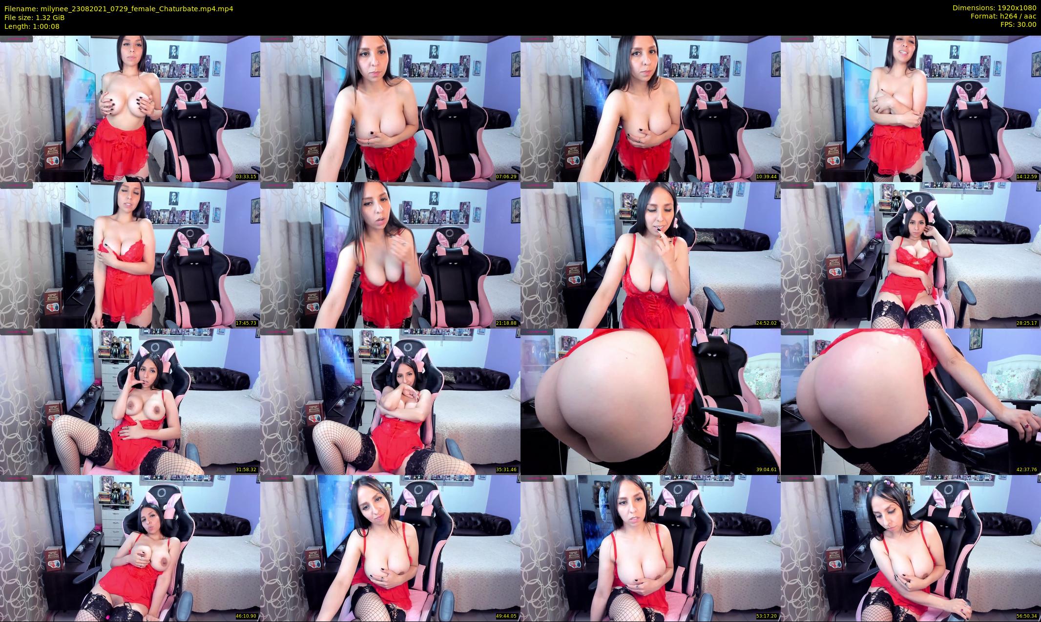 milynee — 61 minute Chaturbate female cam show recording, 1080p, Aug 23, 2021