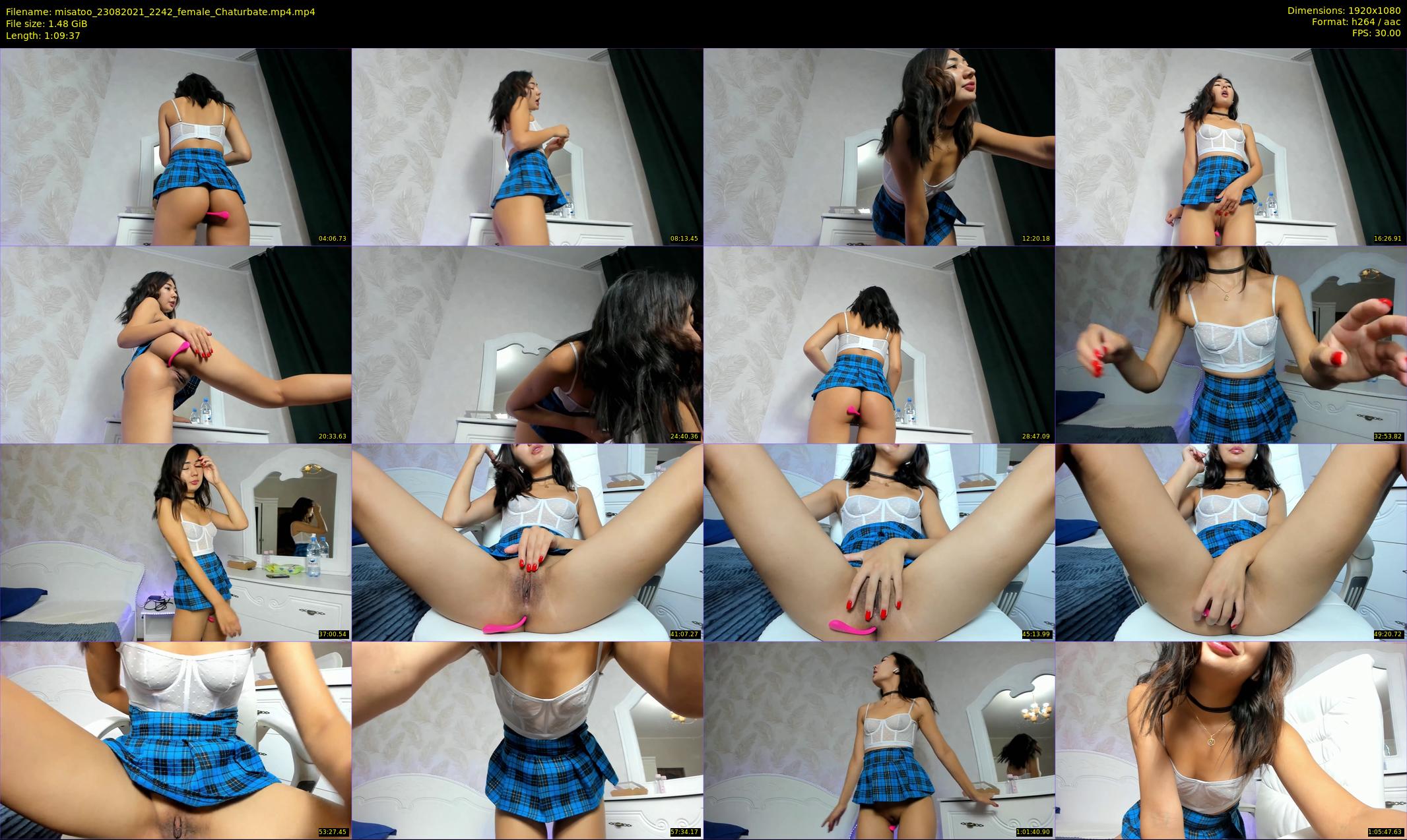 misatoo — 70 minute Chaturbate female cam show recording, 1080p, Aug 23, 2021