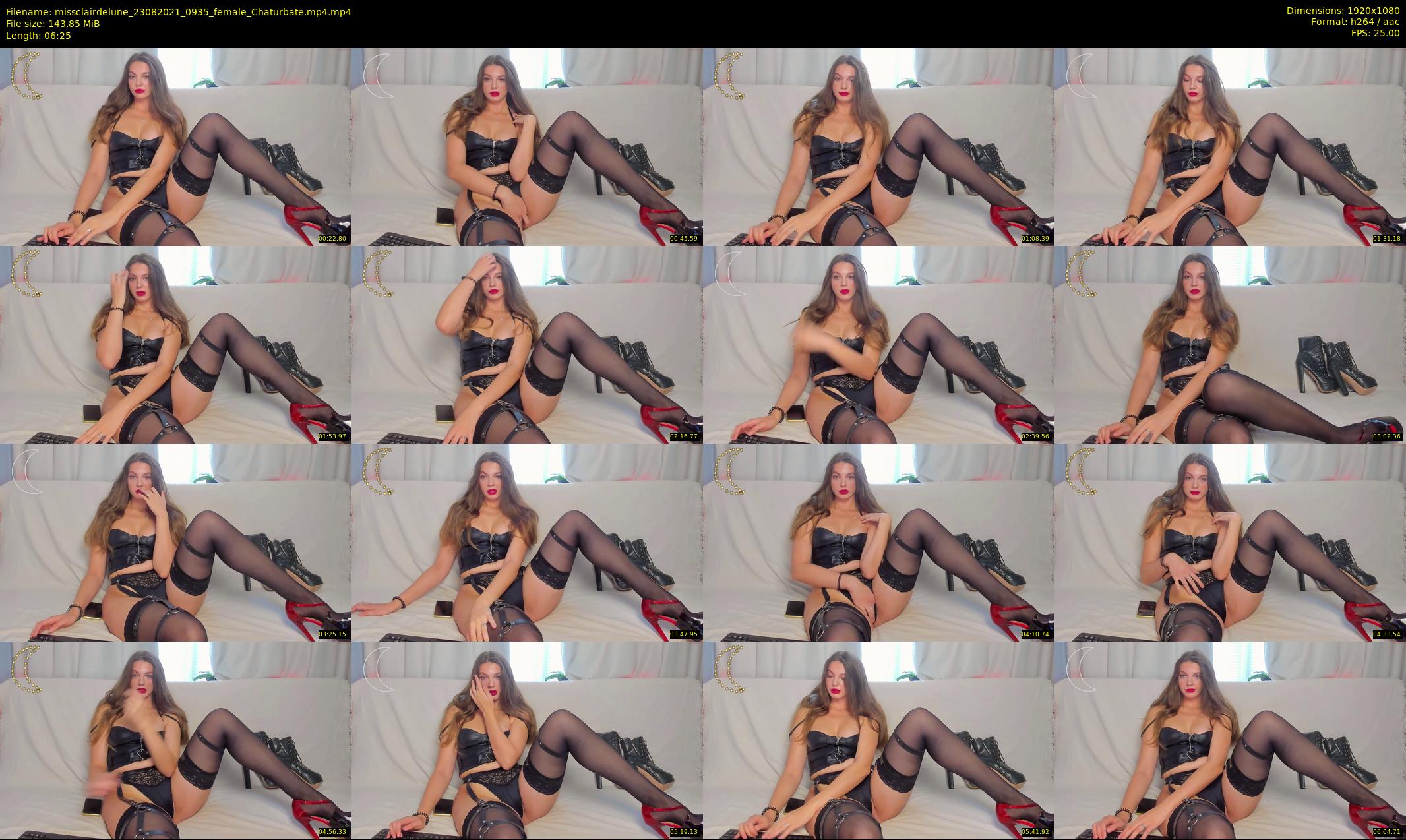 missclairdelune — 7 minute Chaturbate female cam show recording, 1080p, Aug 23, 2021